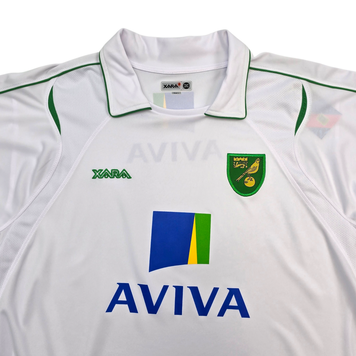 2009/11 Norwich City Away Football Shirt (L) Xara