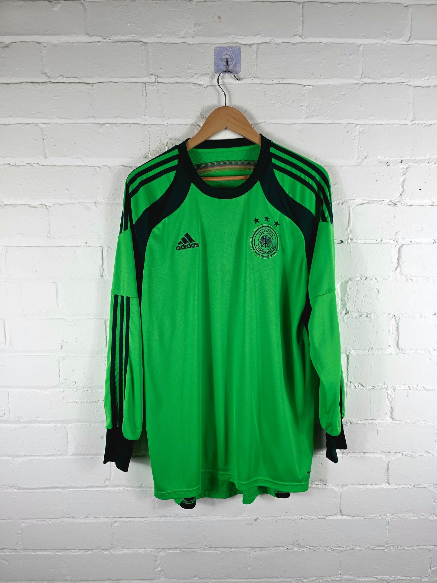 Adidas Germany 2014/15 Long Sleeve Goalkeeper Shirt Large