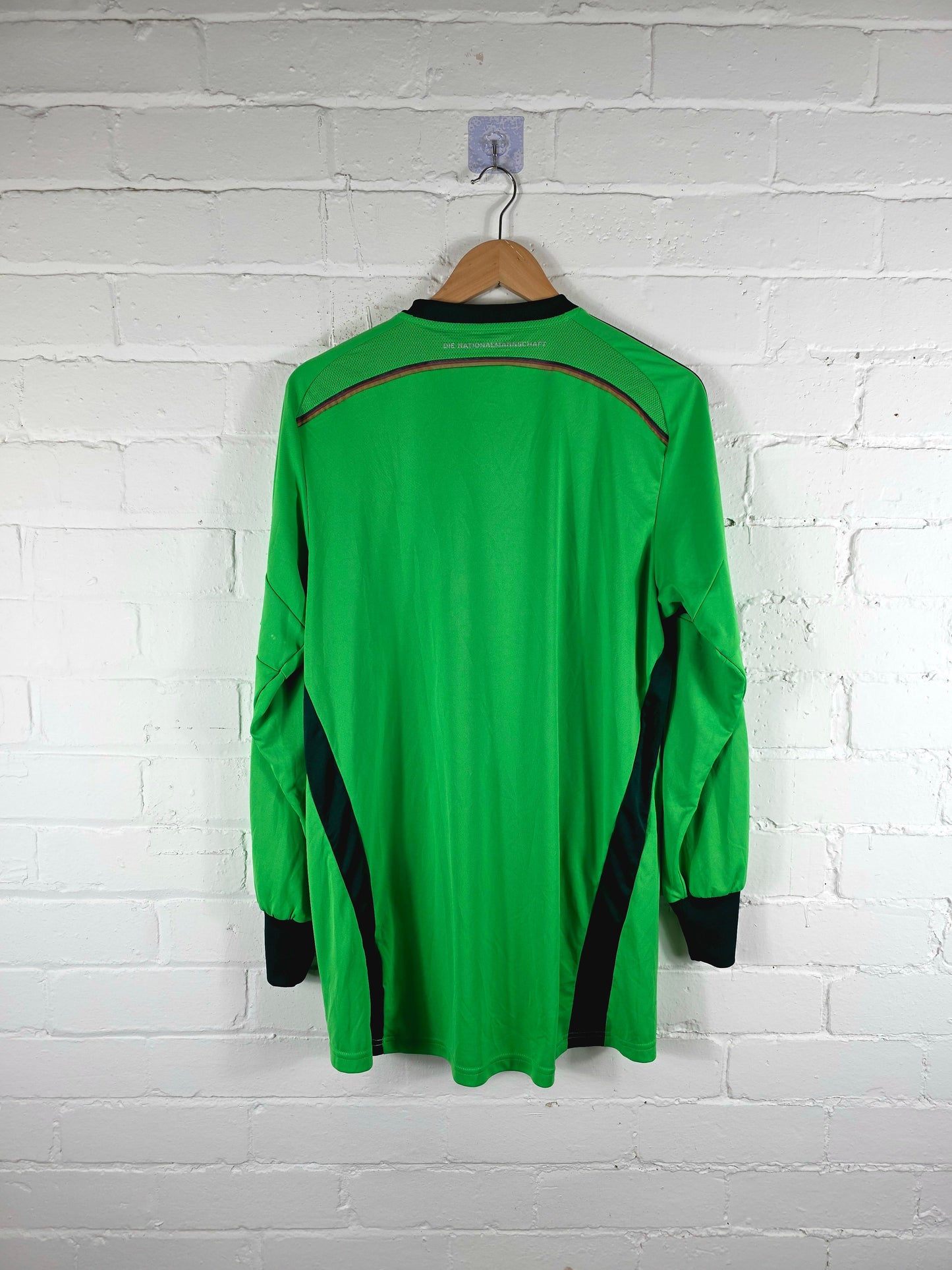 Adidas Germany 2014/15 Long Sleeve Goalkeeper Shirt Large