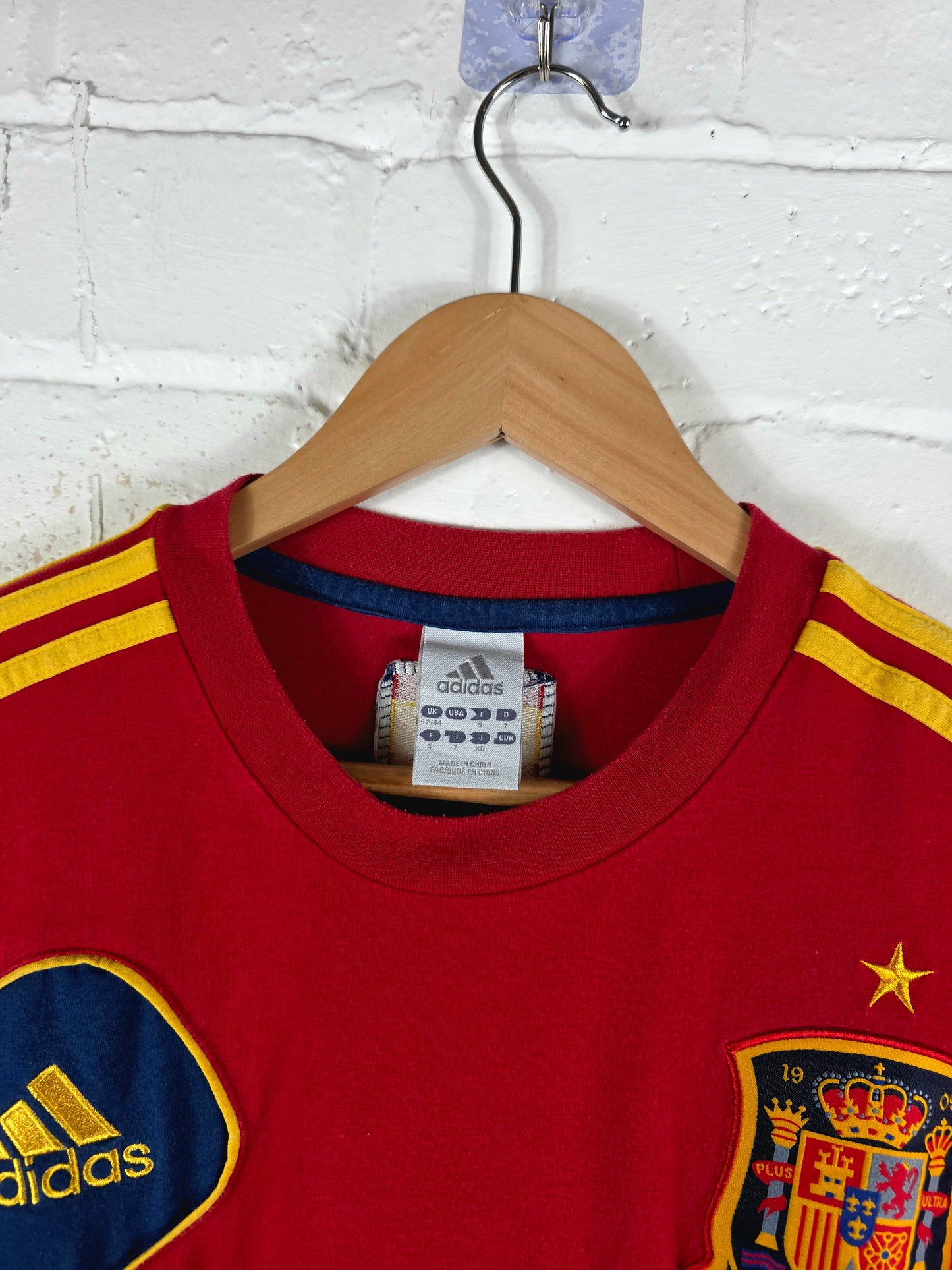 Adidas Spain 2012/13 Cotton T-Shirt Large