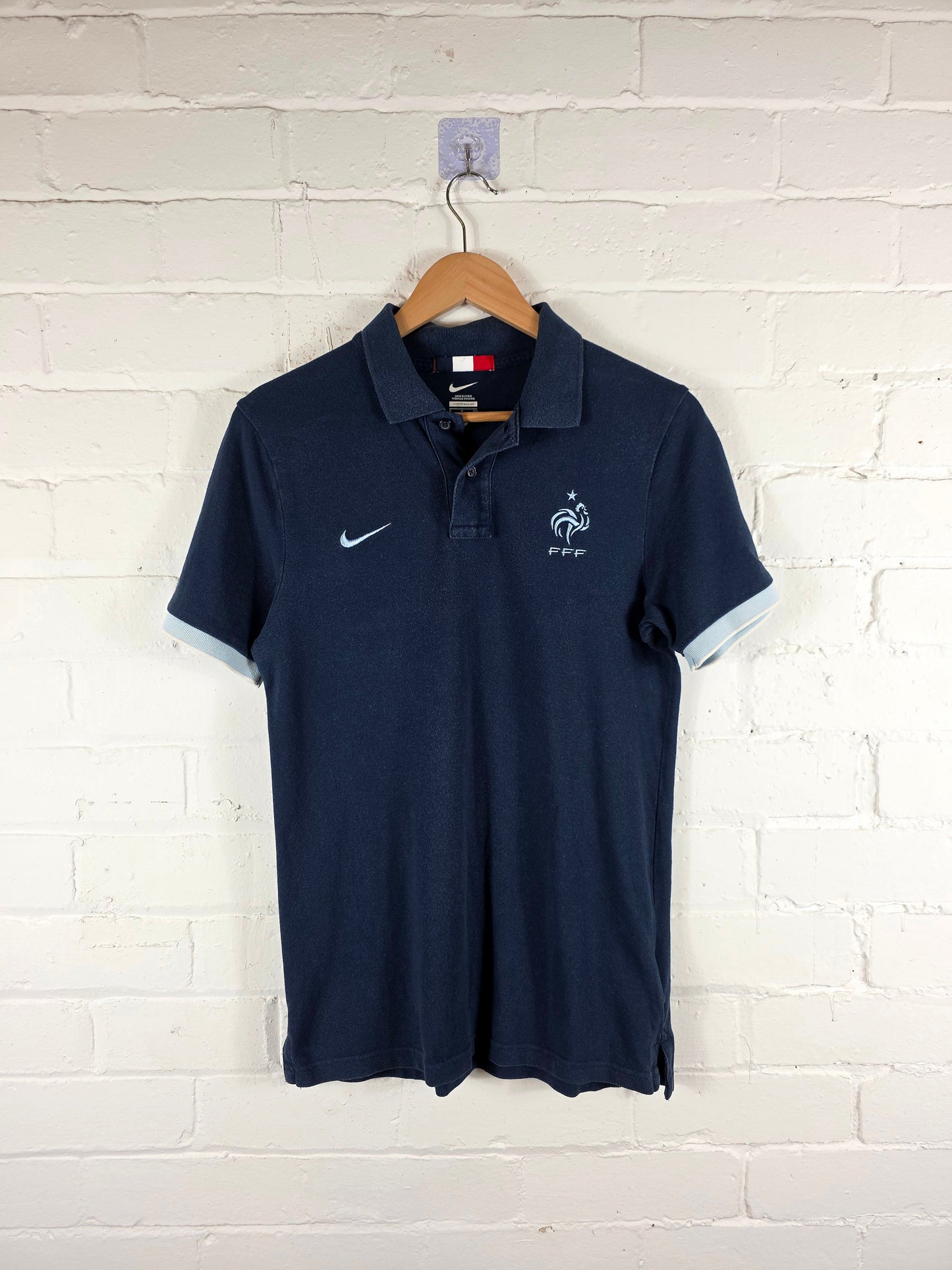 Nike France 2013/14 Polo Shirt Shirt Small