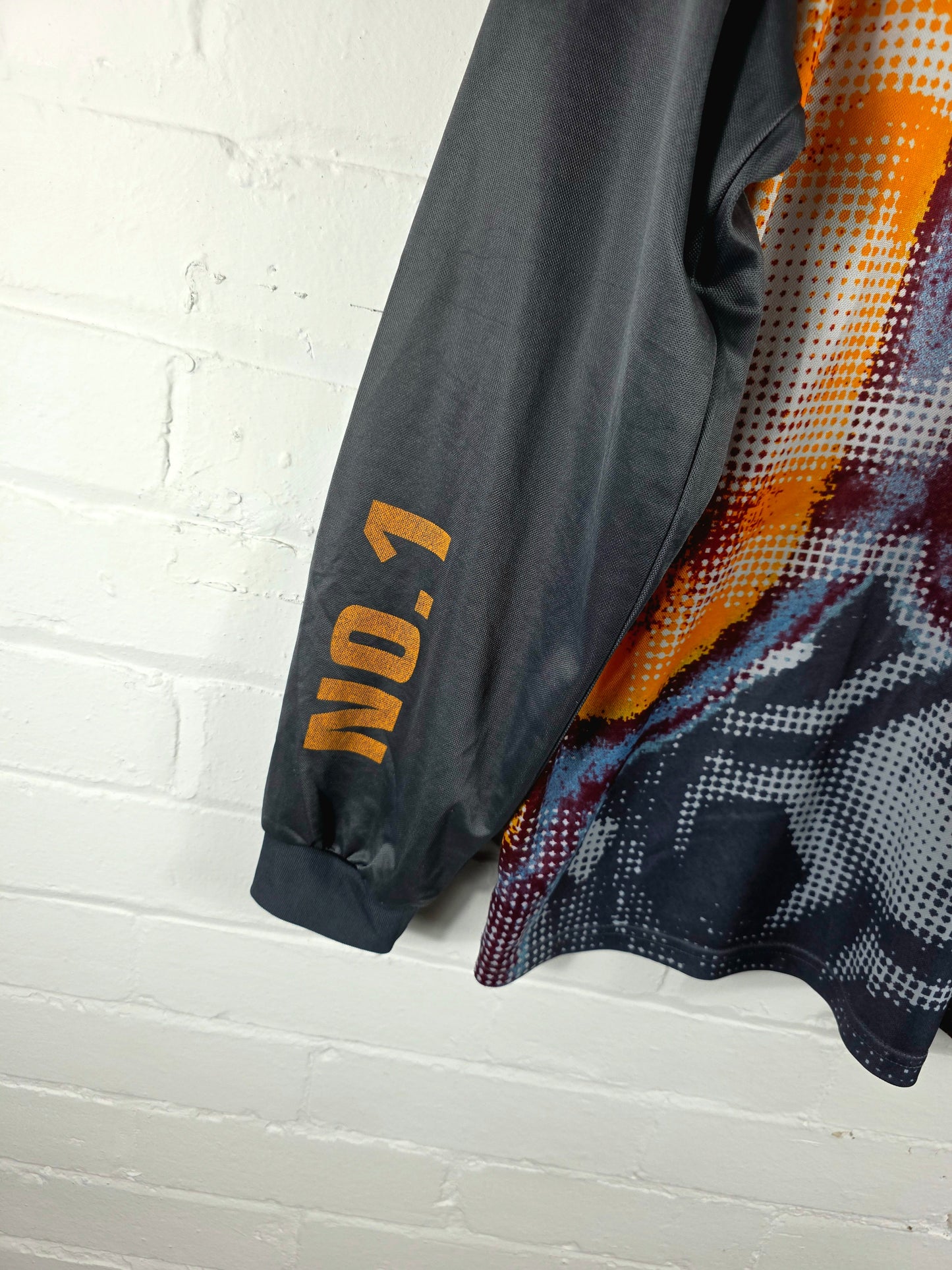 Uhlsport 2000/01 Long Sleeve Goalkeeper Template Shirt Large