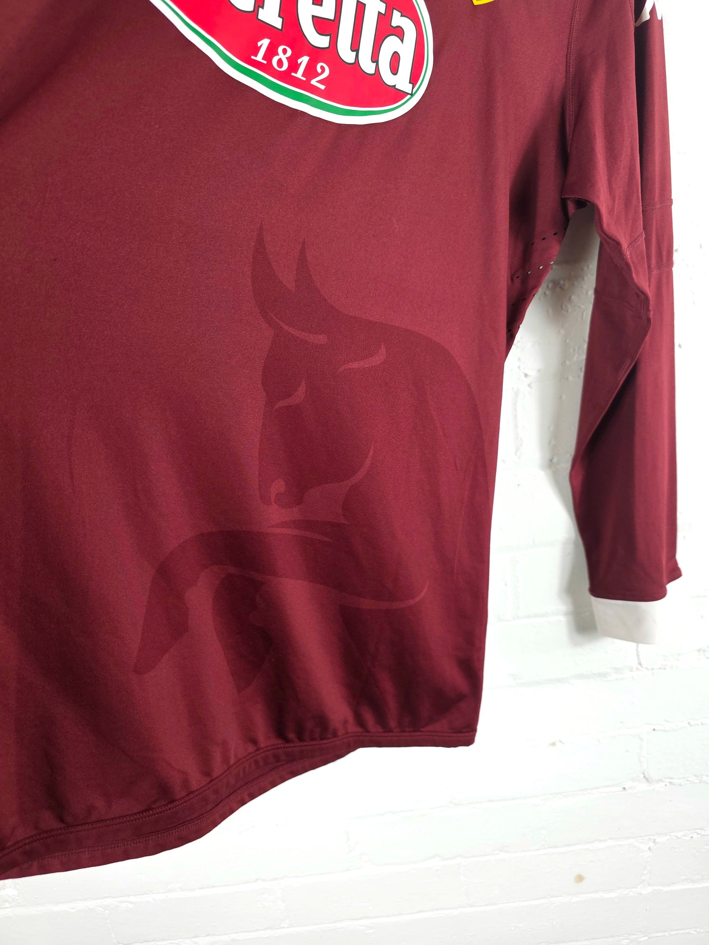 Kappa Torino 2016/17 Long Sleeve Match Issue Primavera Home Shirt XL