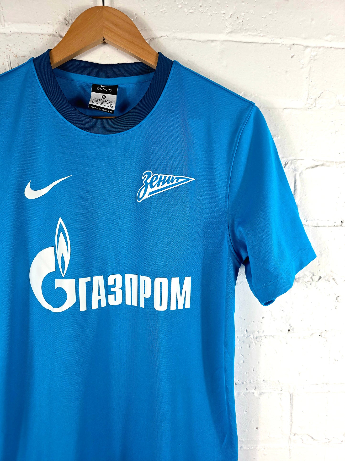 Nike Zenit St Petersburg 2014/15 Basic Home Shirt Small