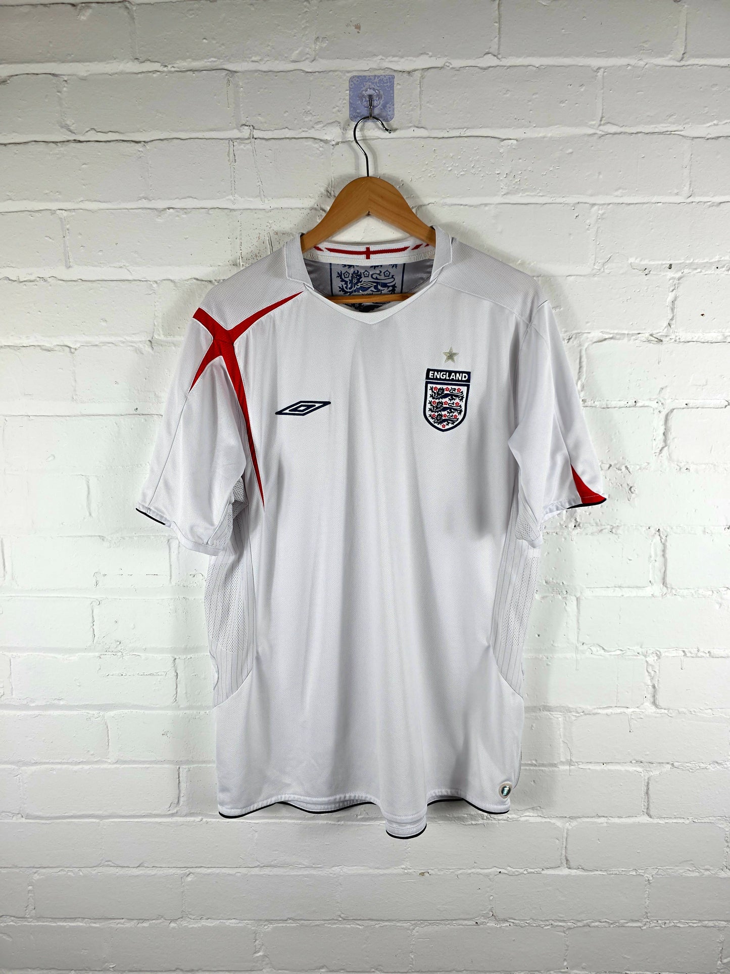 Umbro England 2005/07 Home Shirt XL