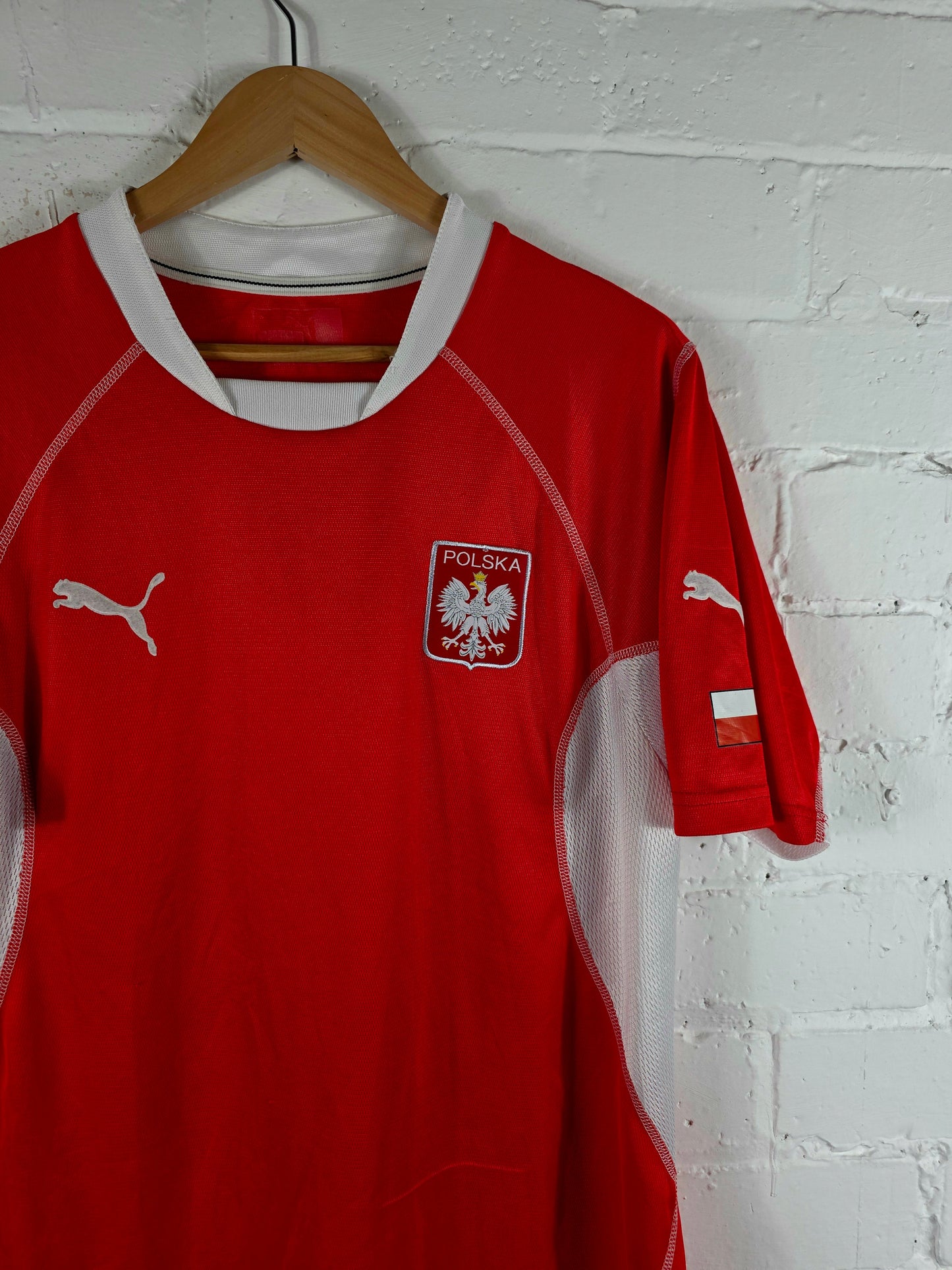 Puma Poland 2002/04 Away Shirt Medium