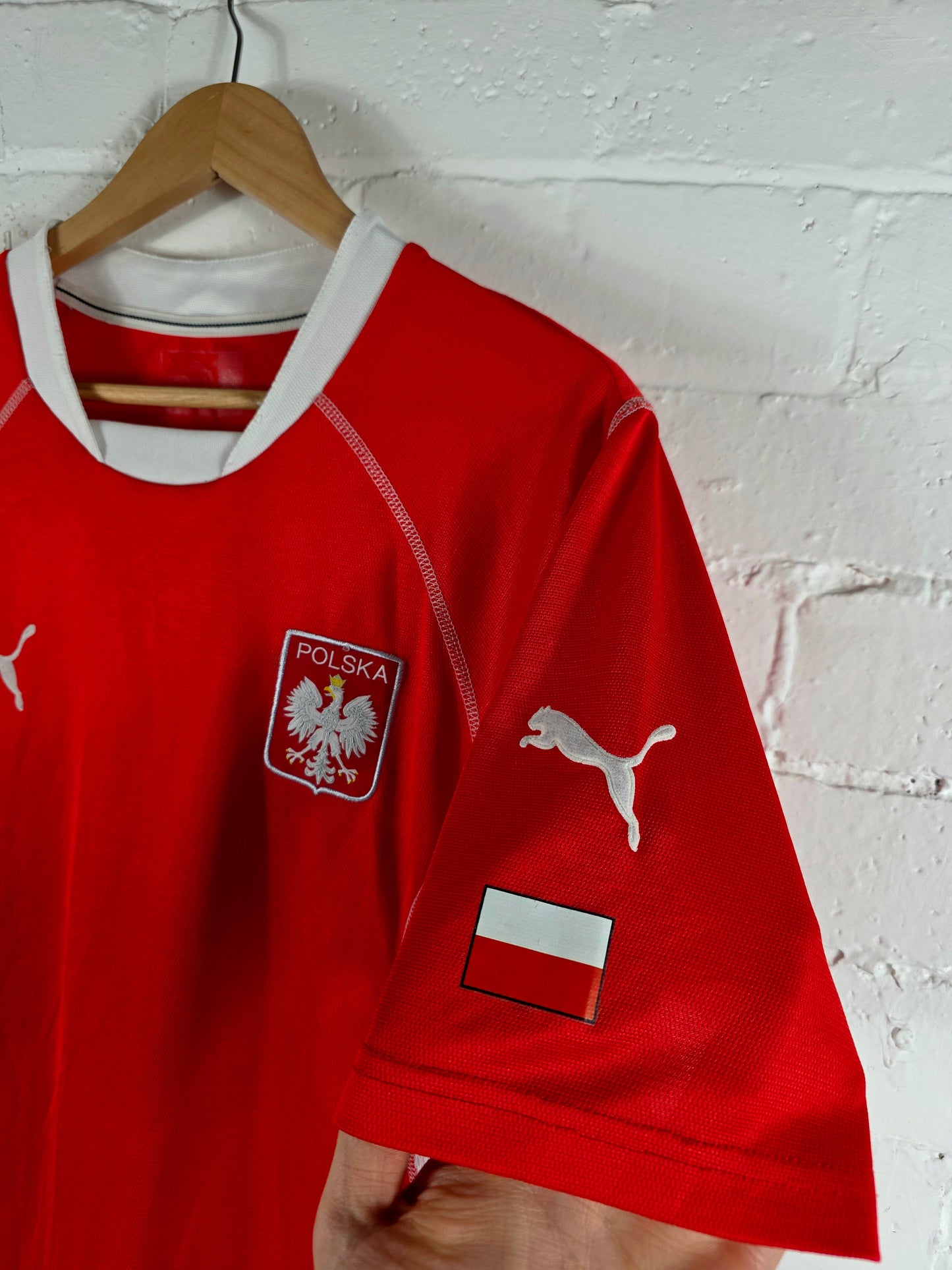 Puma Poland 2002/04 Away Shirt Medium