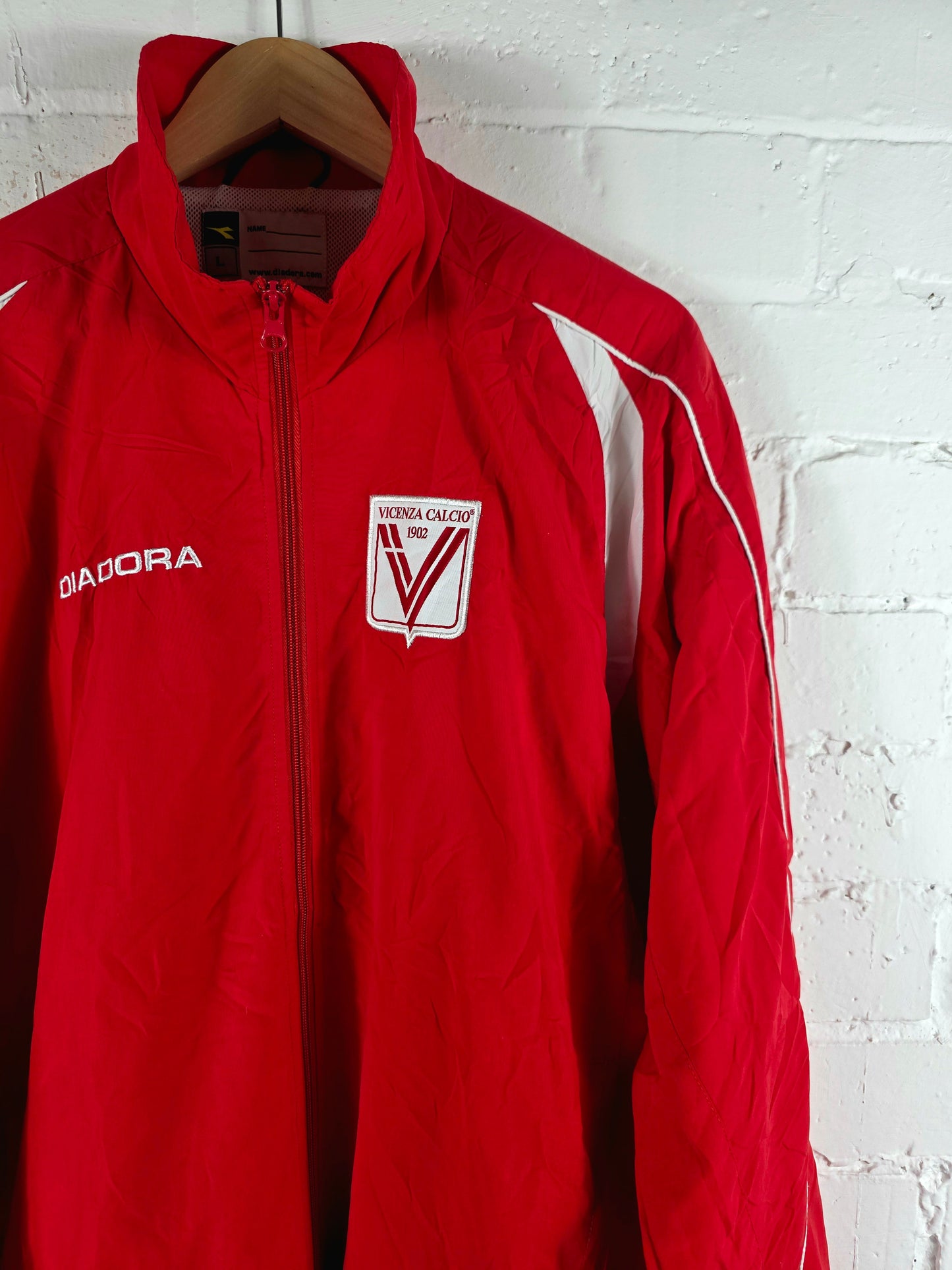 Diadora Vicenza 2007/09 Track Jacket Large