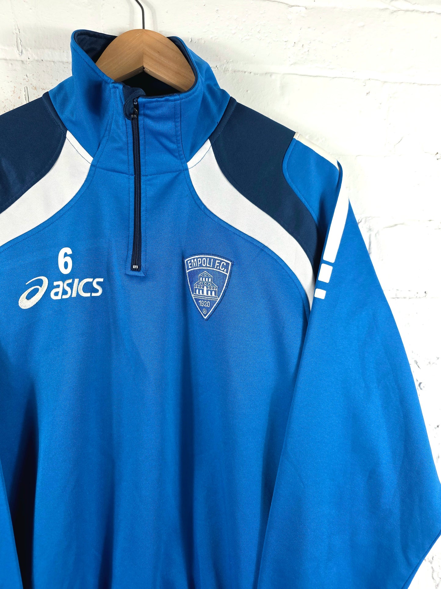 Asics Empoli 2005/06 Player Issue Sweatshirt Medium