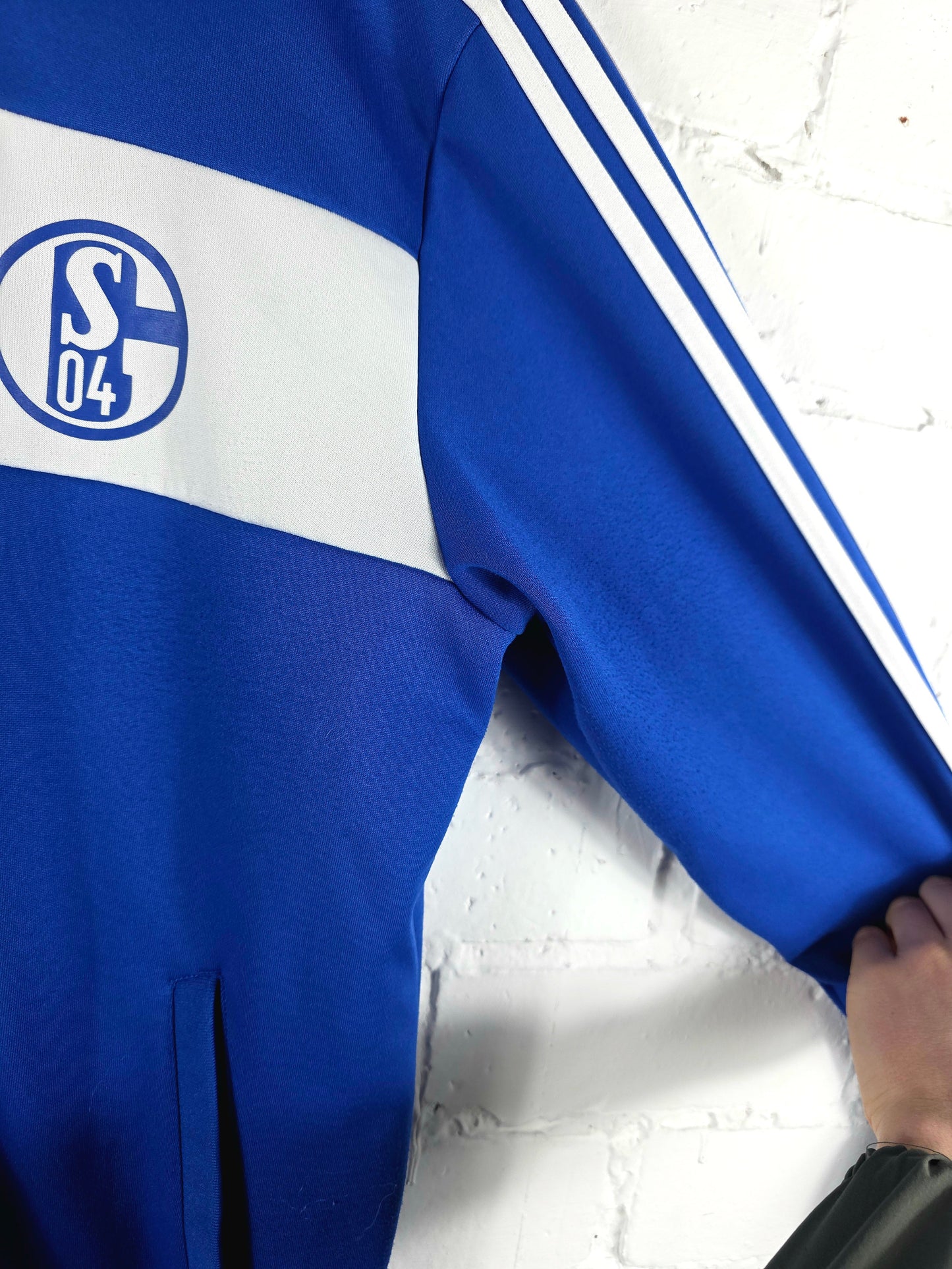 Adidas Schalke 04 2010/11 Track Jacket Large