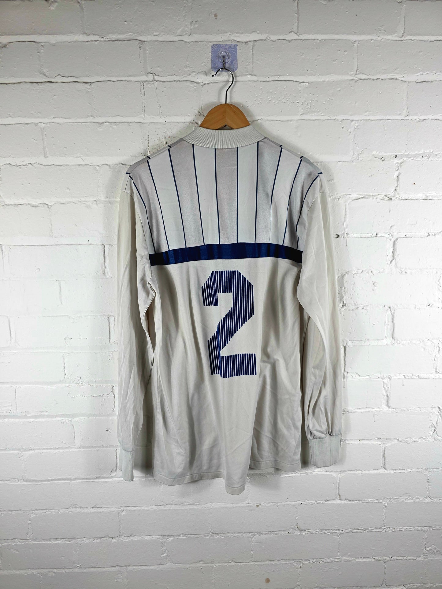 Le Coq Sportif C.S. Chavannes Epenex 1980s Long Sleeve Football Shirt XL