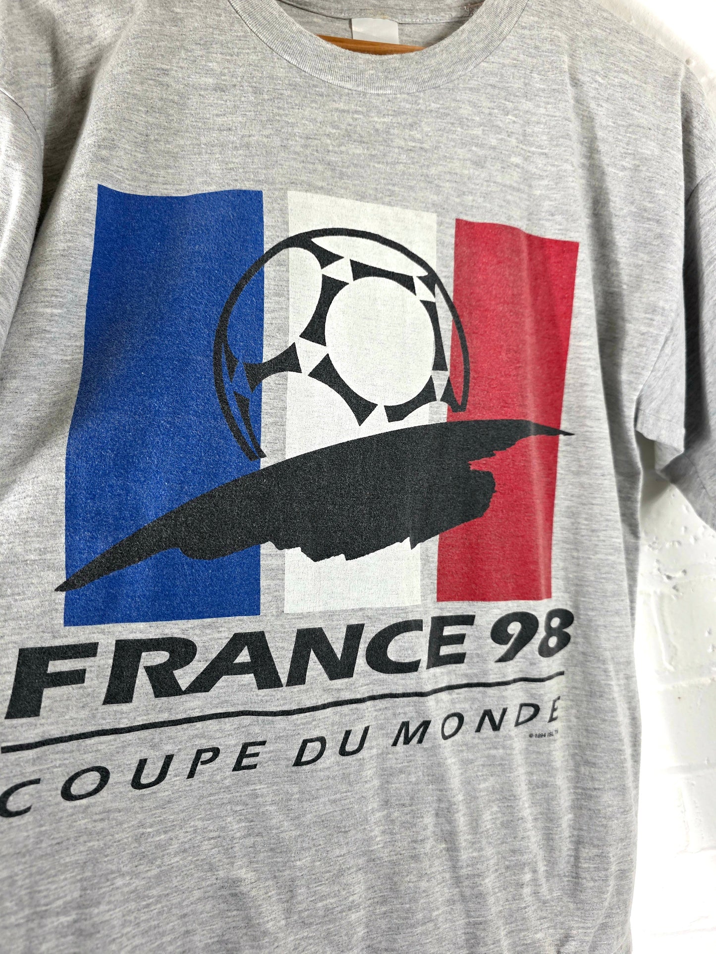 Adidas France 98 Coupe Du Monde Graphic Cotton T-Shirt Small