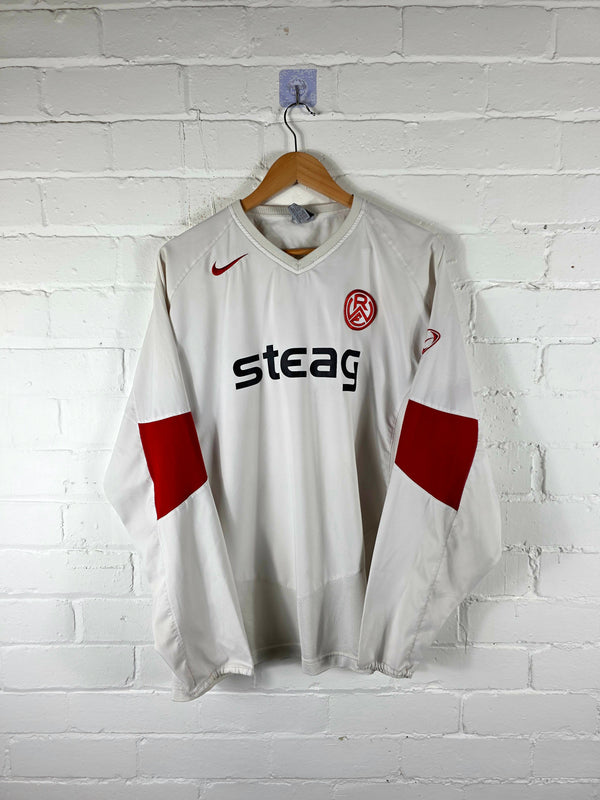 Nike Rot-Weiss Essen 2004/05 Long Sleeve Home Shirt XL