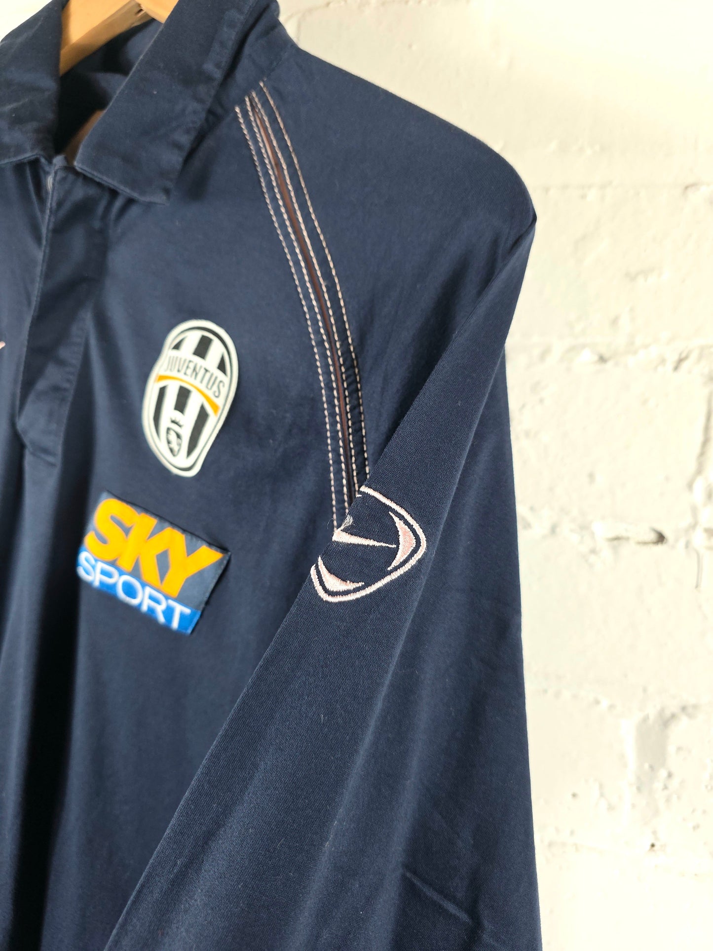 Nike Juventus 2004/05 Long Sleeve Polo Shirt Medium
