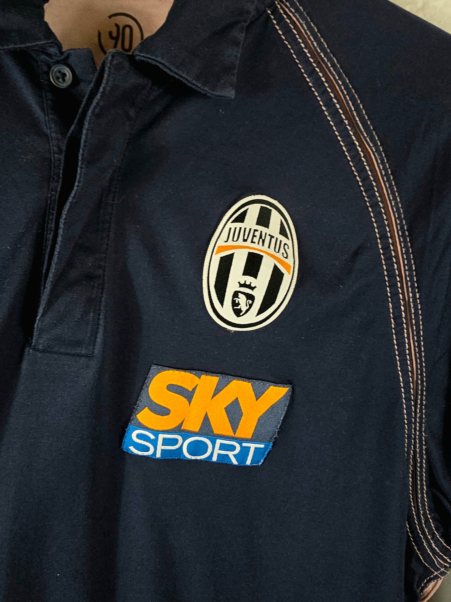 Nike Juventus 2004/05 Long Sleeve Polo Shirt Medium