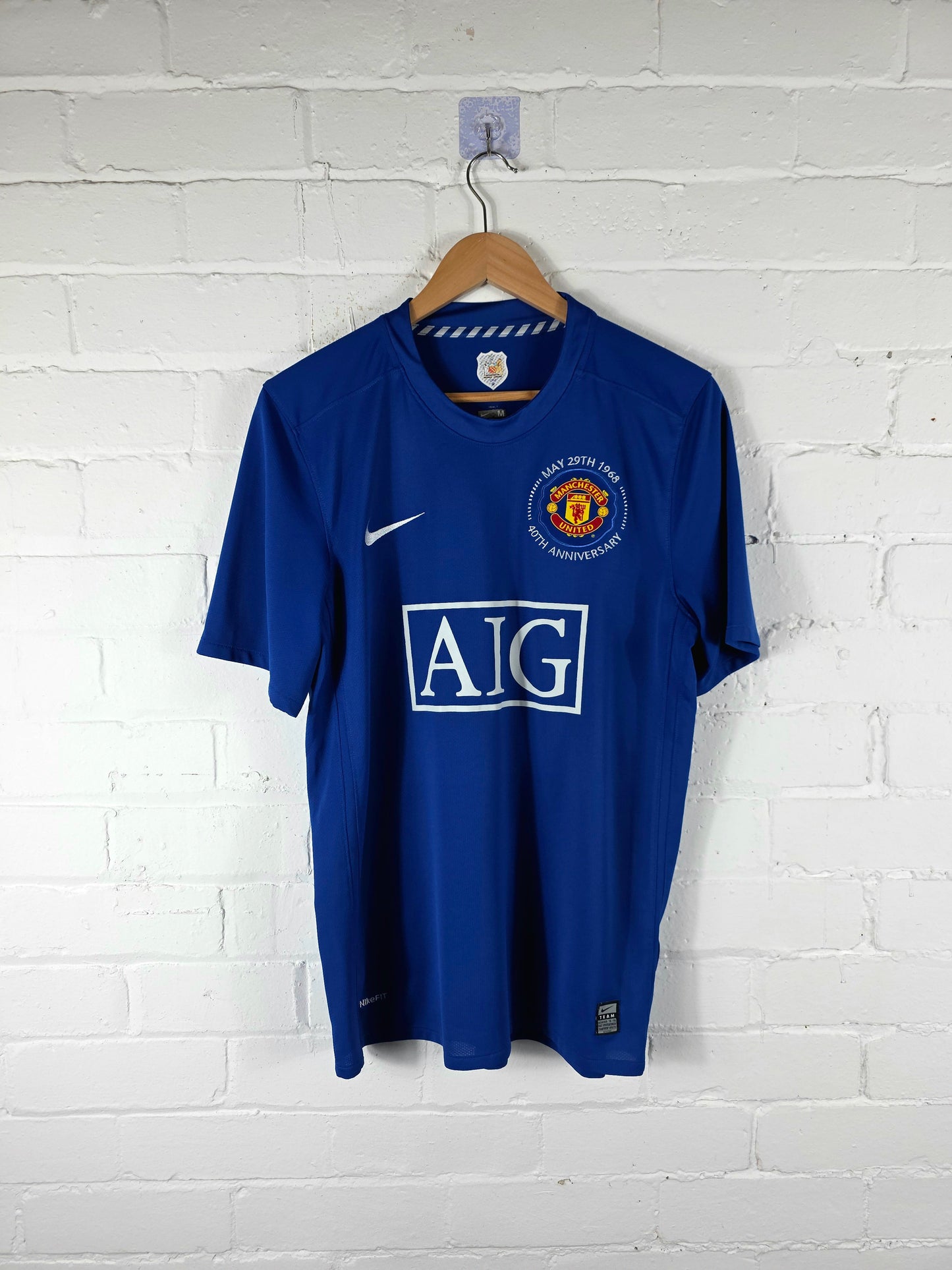 Nike Manchester United 2008/09 '40th Anniversary' Third Shirt Medium
