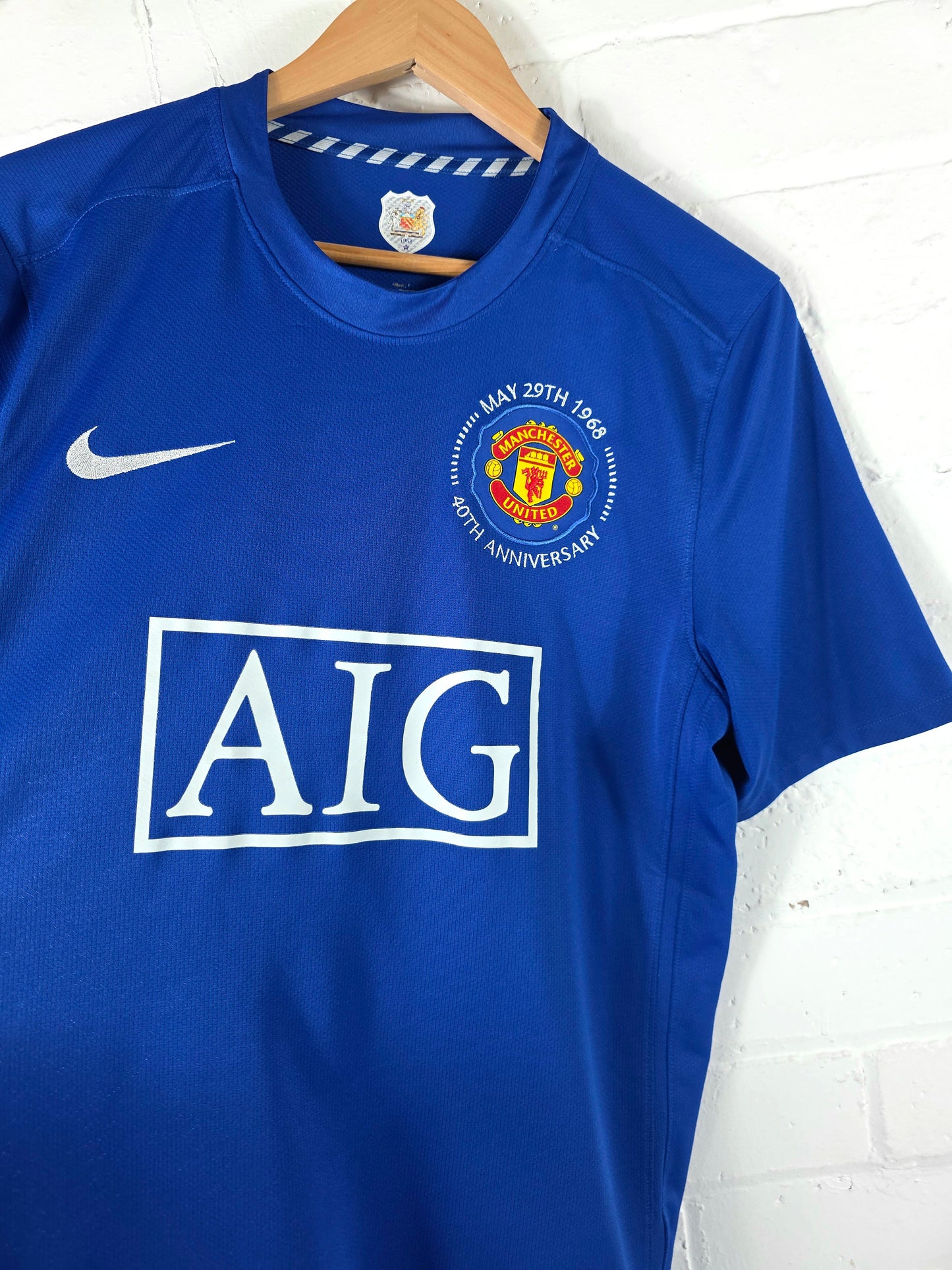 Nike Manchester United 2008/09 '40th Anniversary' Third Shirt Medium