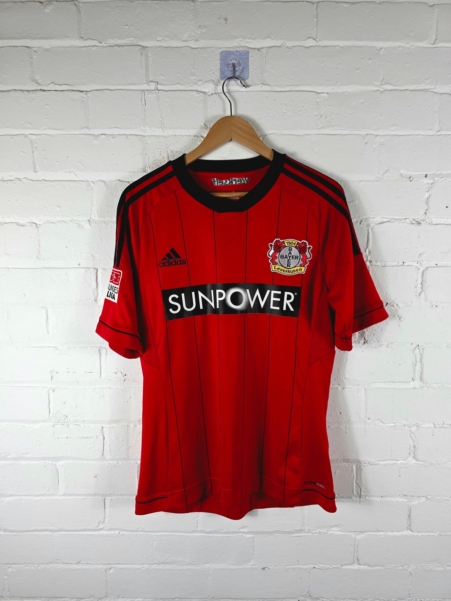 Adidas Bayer Leverkusen 2012/13 'Schurrle 9' Home Shirt Medium