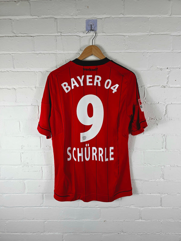 Adidas Bayer Leverkusen 2012/13 'Schurrle 9' Home Shirt Medium