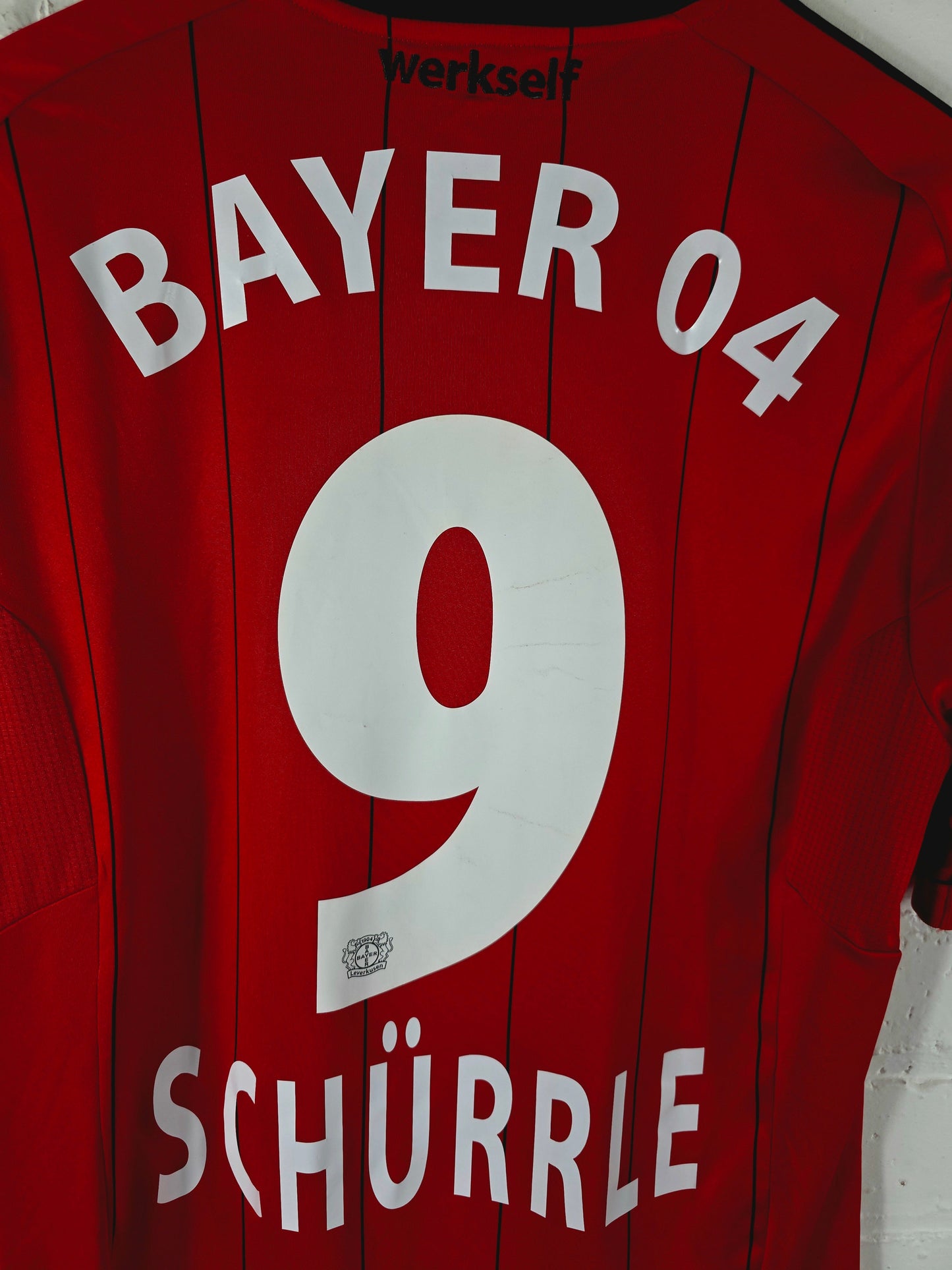 Adidas Bayer Leverkusen 2012/13 'Schurrle 9' Home Shirt Medium