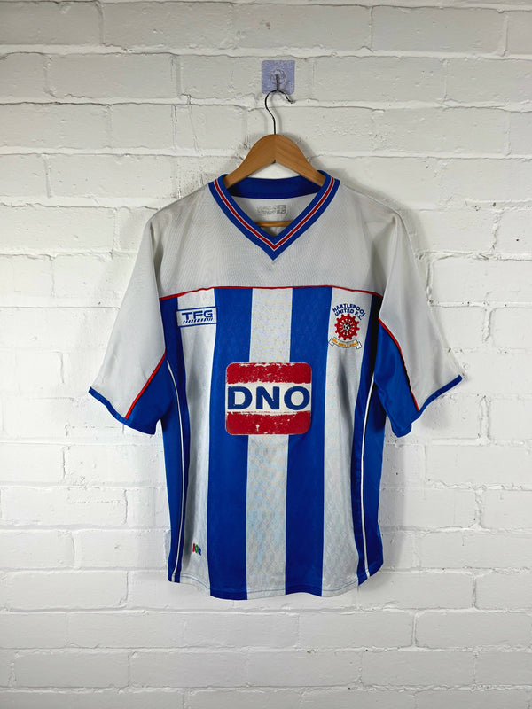 TFG Hartlepool United 2002/03 Home Shirt Medium