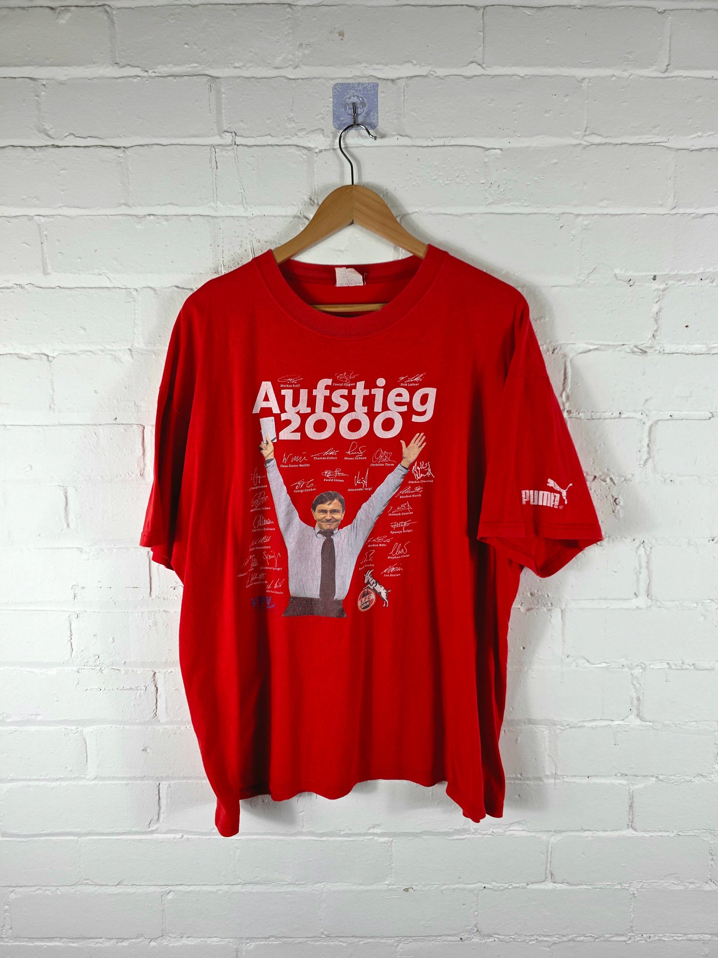 Puma FC Koln 2000 Graphic Promotion T-Shirt XL