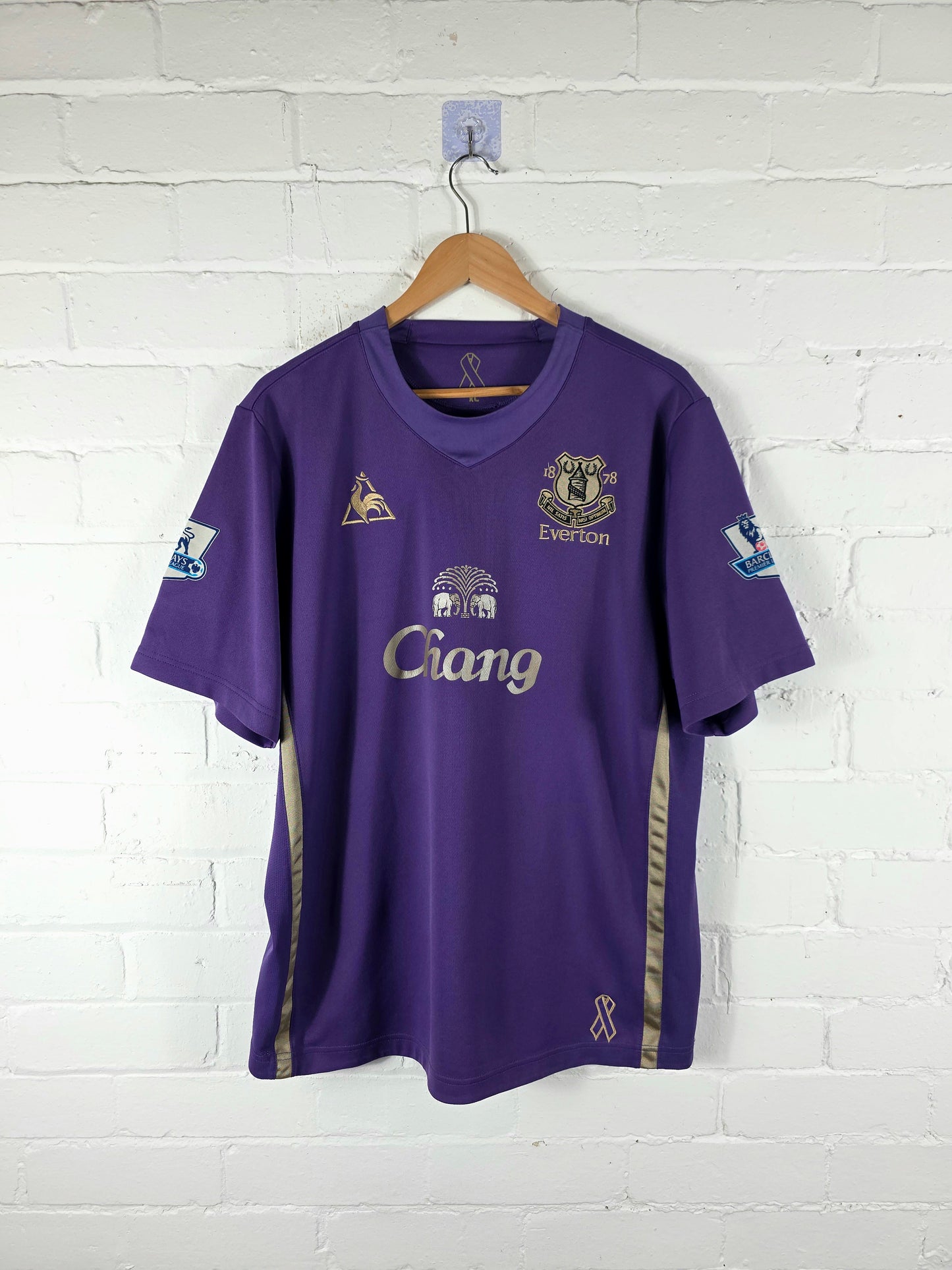 Le Coq Sportif Everton 2009/10 'Heitinga 5' Ltd Edition Third Shirt XL
