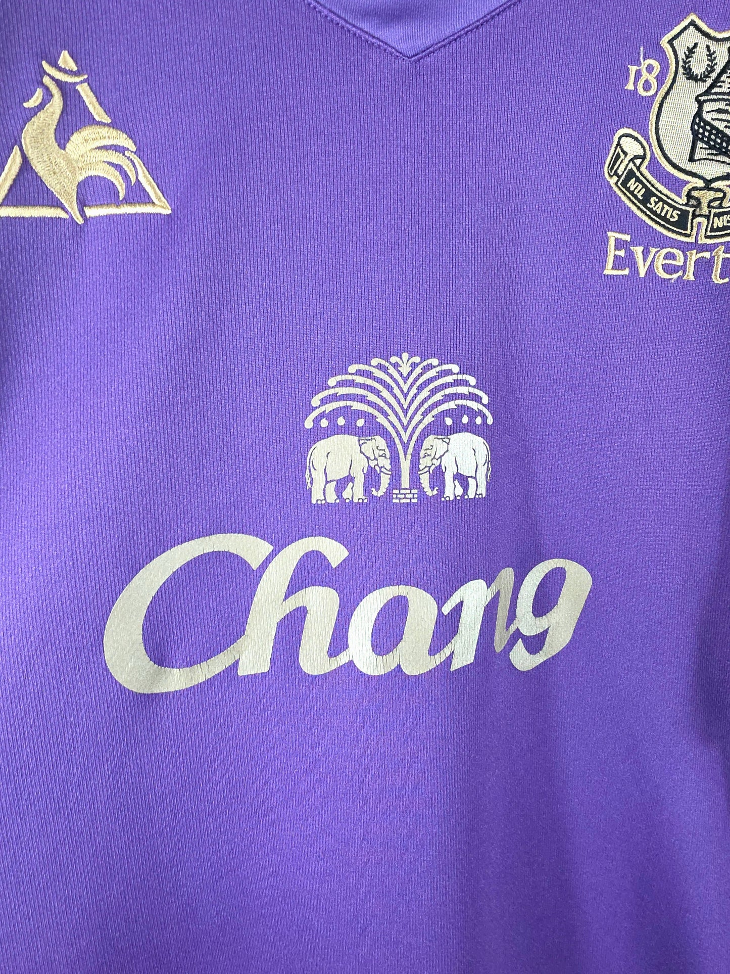 Le Coq Sportif Everton 2009/10 'Heitinga 5' Ltd Edition Third Shirt XL