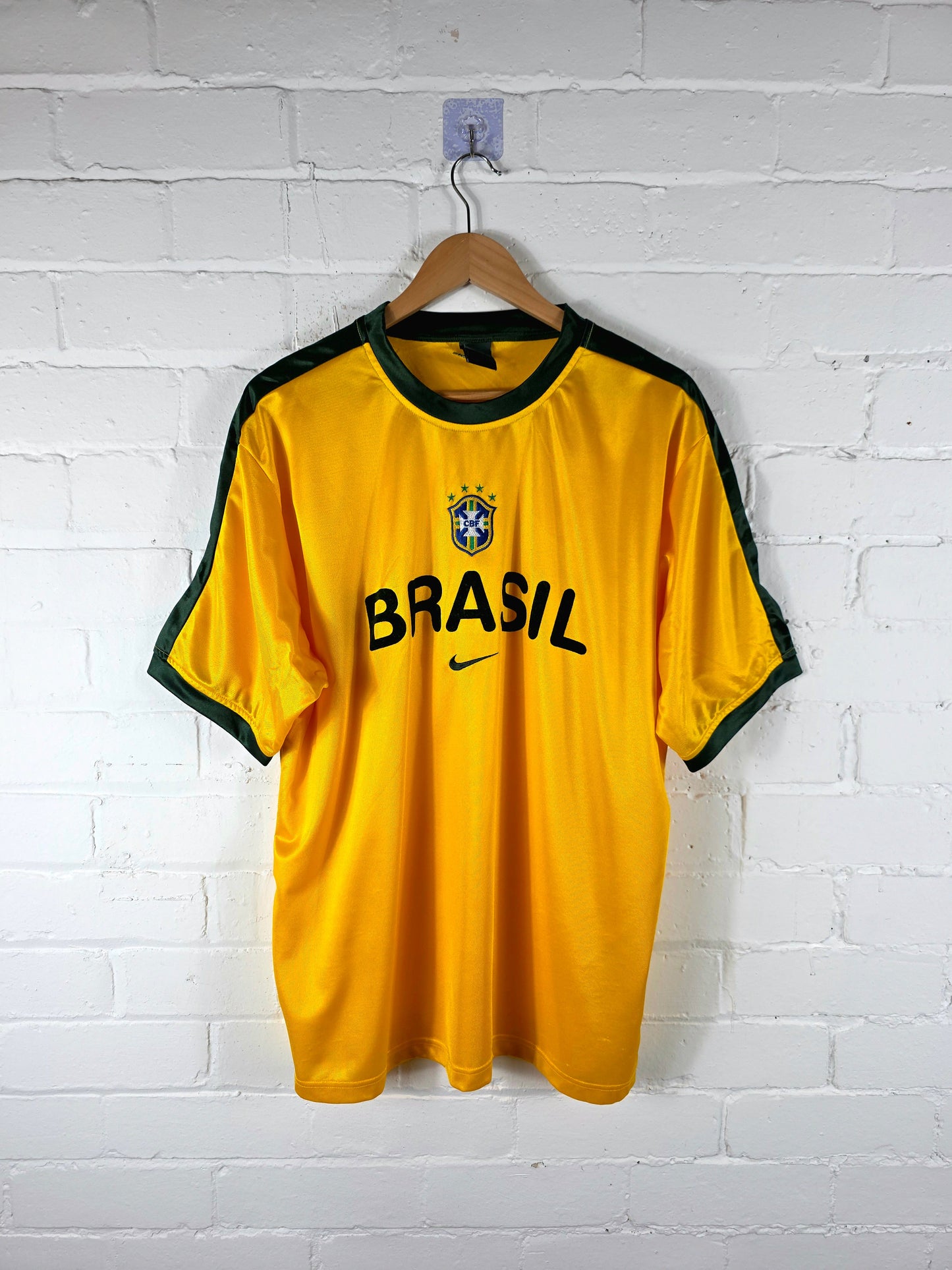Nike Brazil 2002/03 Training Shirt Large
