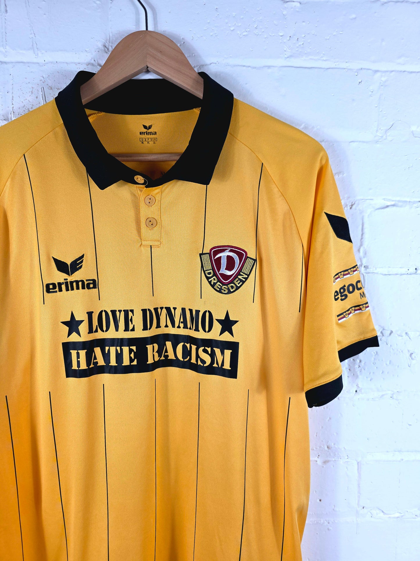 Erima Dynamo Dresden 2015/16 'Hartmann 6' Ltd Edition Home Shirt XL