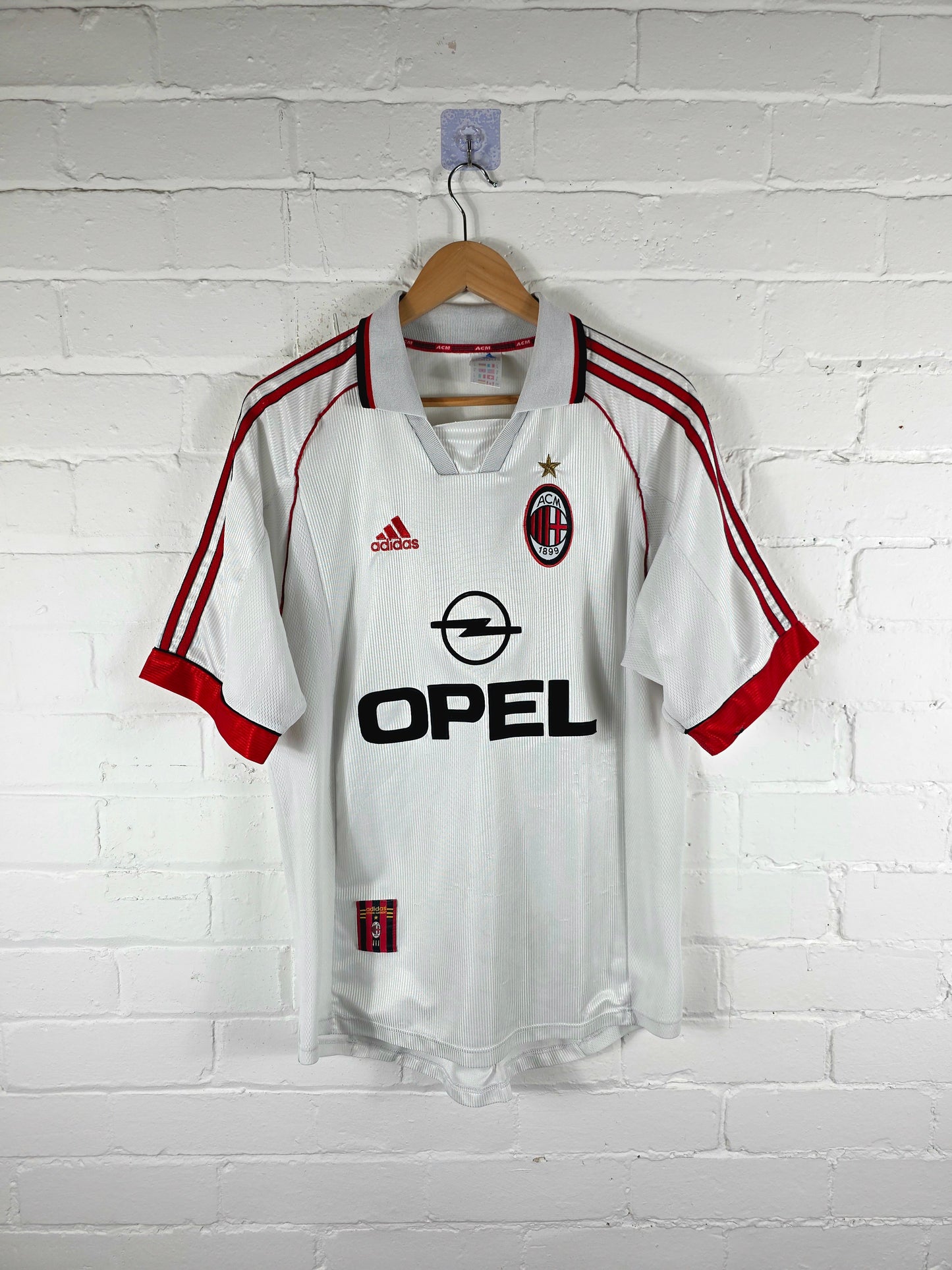 Adidas AC Milan 1998/00 Away Shirt Medium