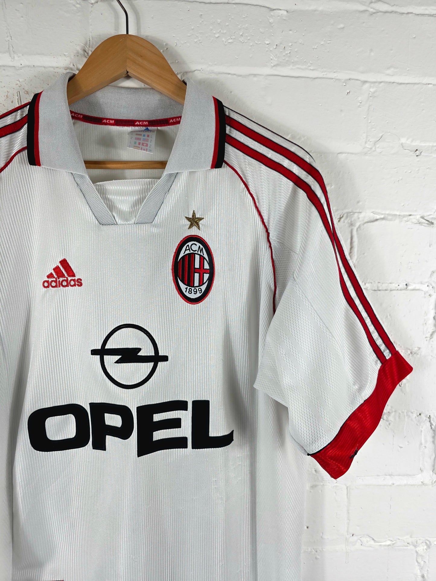 Adidas AC Milan 1998/00 Away Shirt Medium