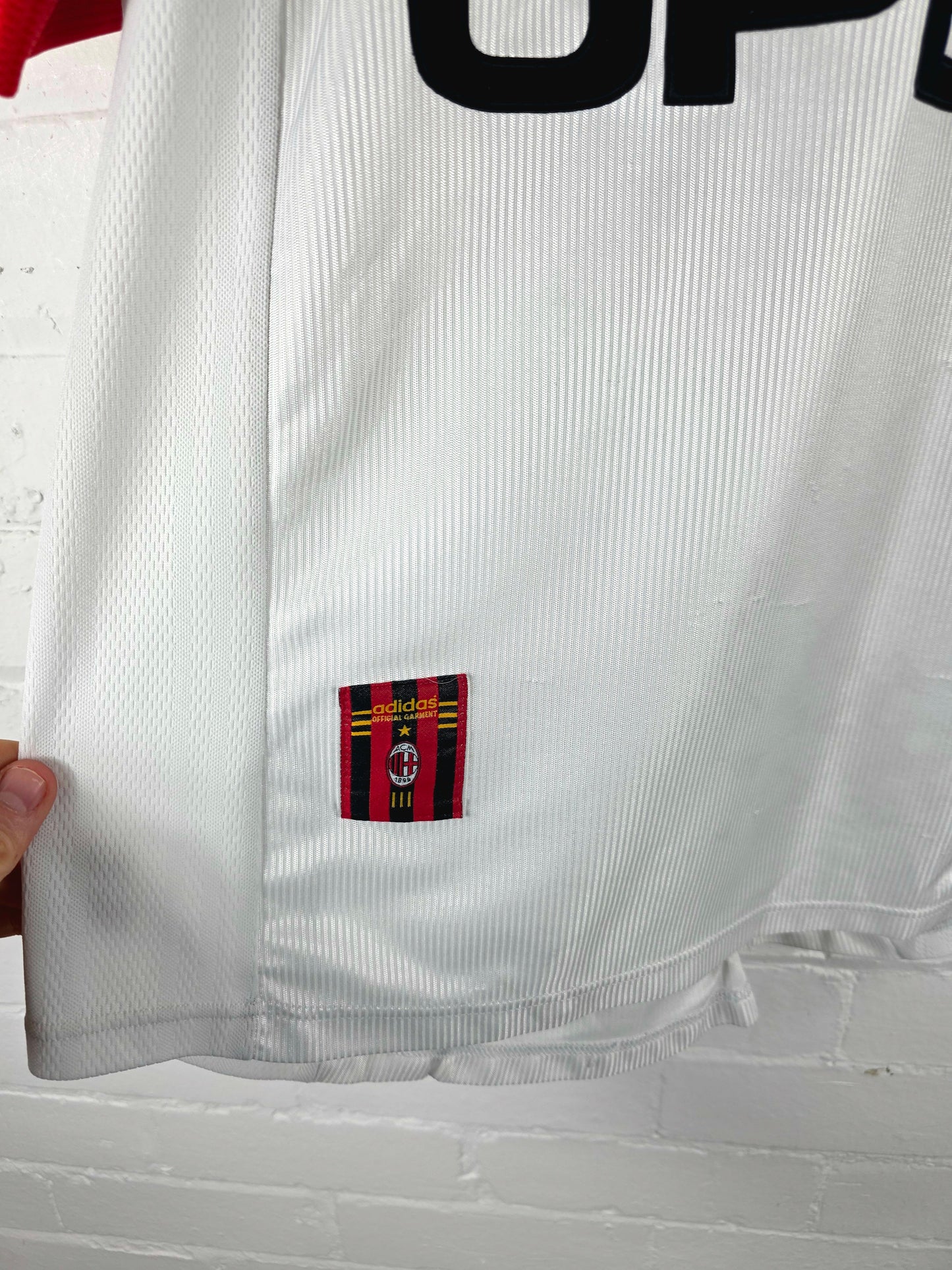 Adidas AC Milan 1998/00 Away Shirt Medium
