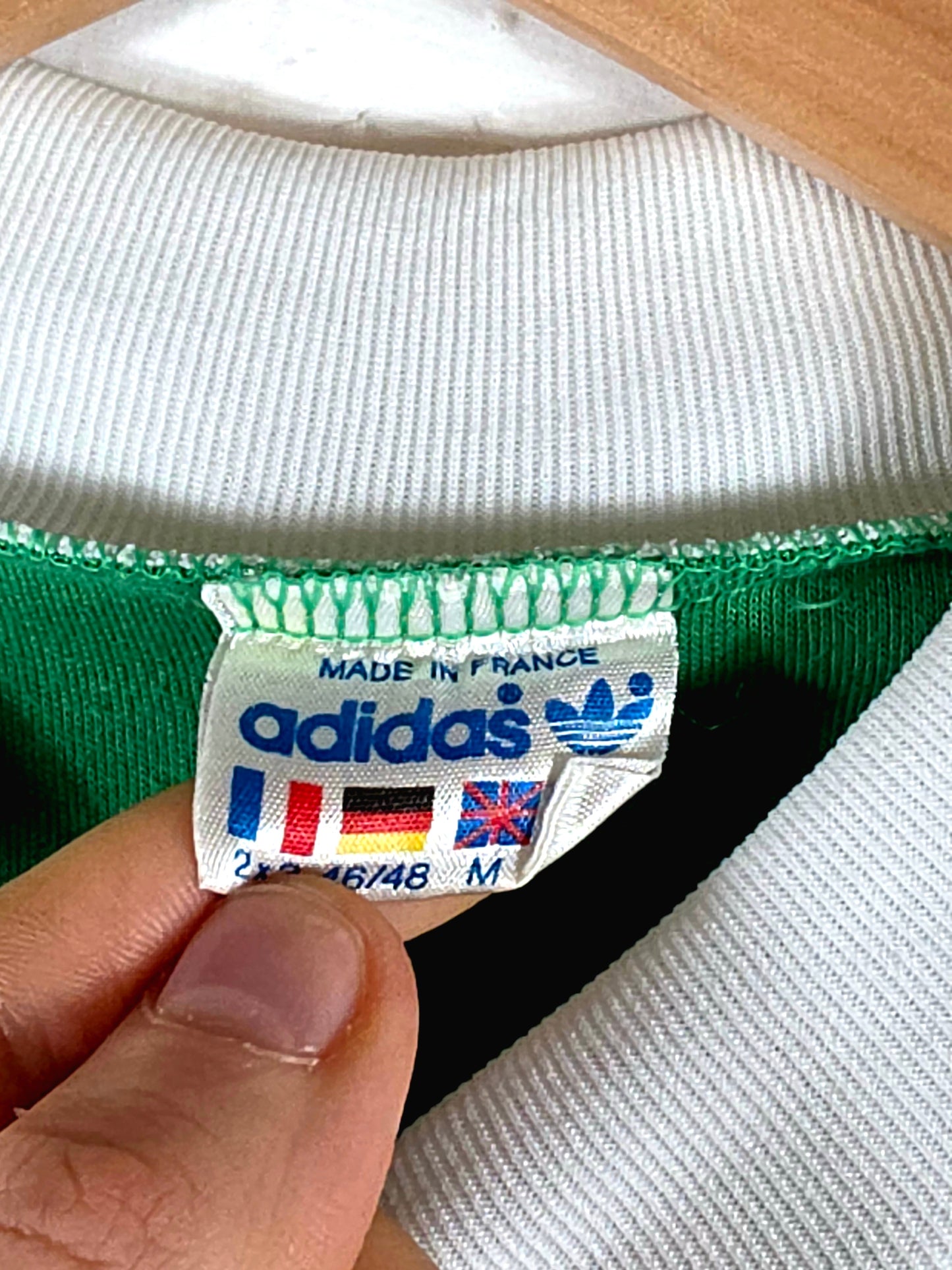 Adidas Red Star Paris 1980s Long Sleeve Home Shirt Medium