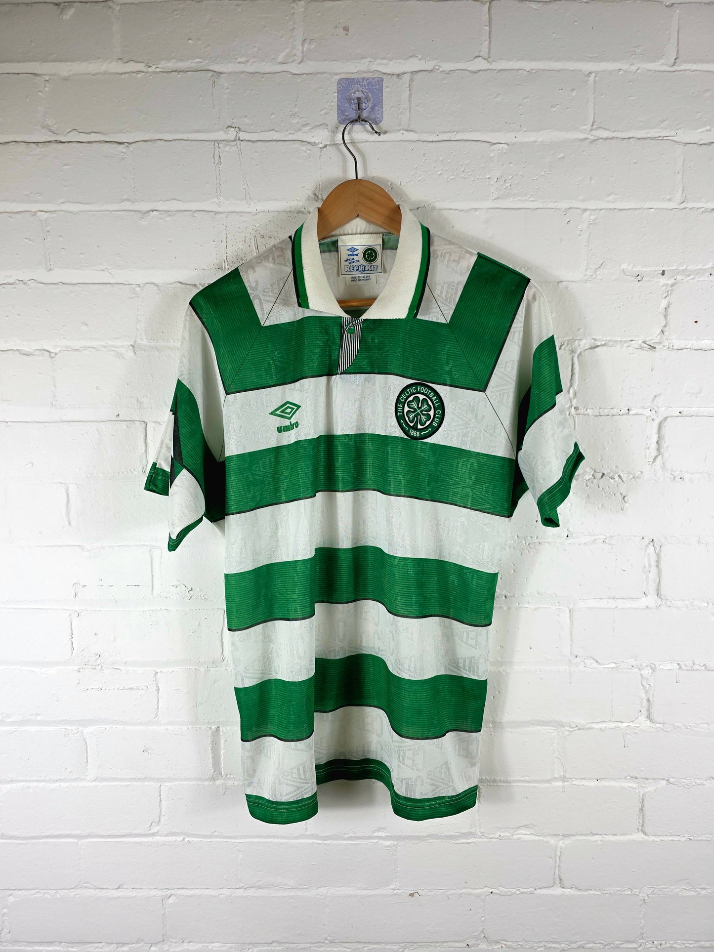 Umbro Celtic 1991/92 Home Shirt Medium
