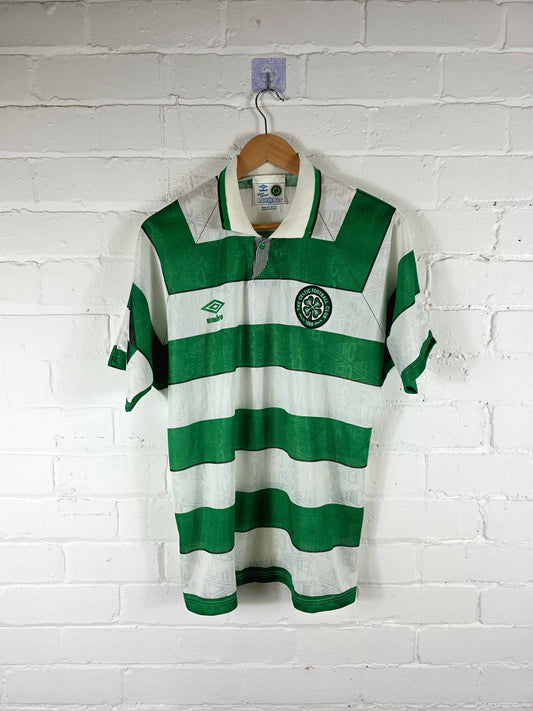 Umbro Celtic 1991/92 Home Shirt Medium