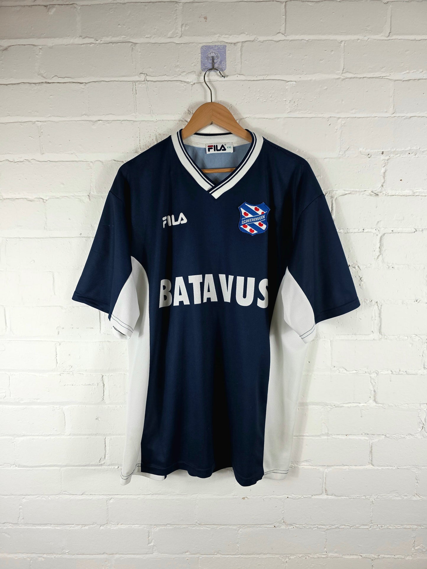 Fila Heerenveen 1998/99 'D. De Nooijer 9' Match Prepared European Away Shirt XXL