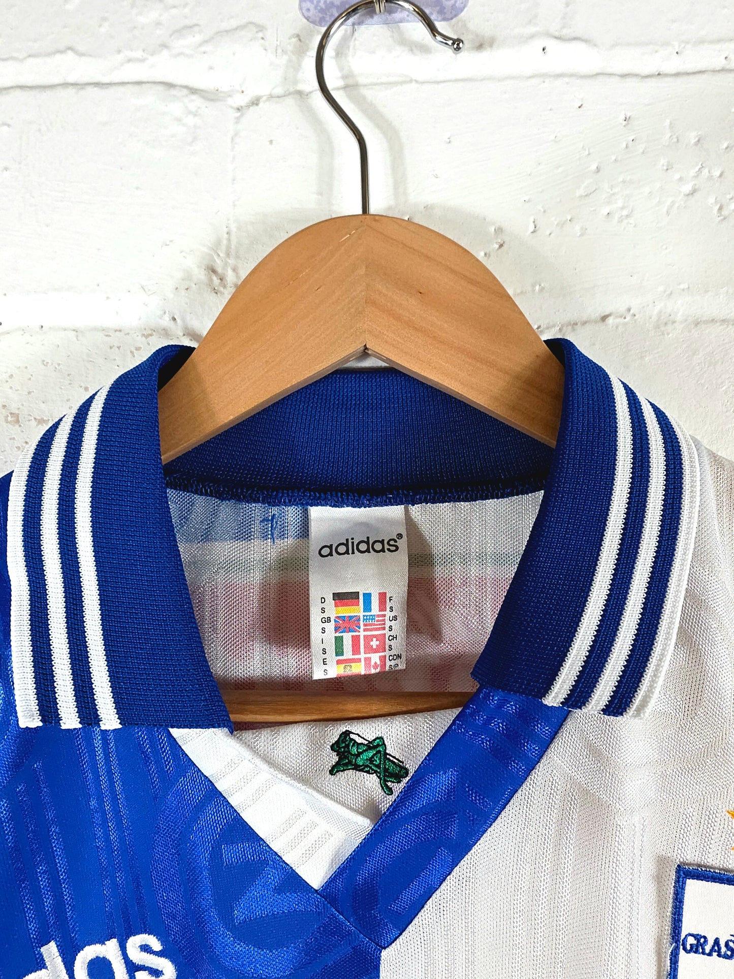 Adidas Grasshoppers 1996/97 Home Shirt Small