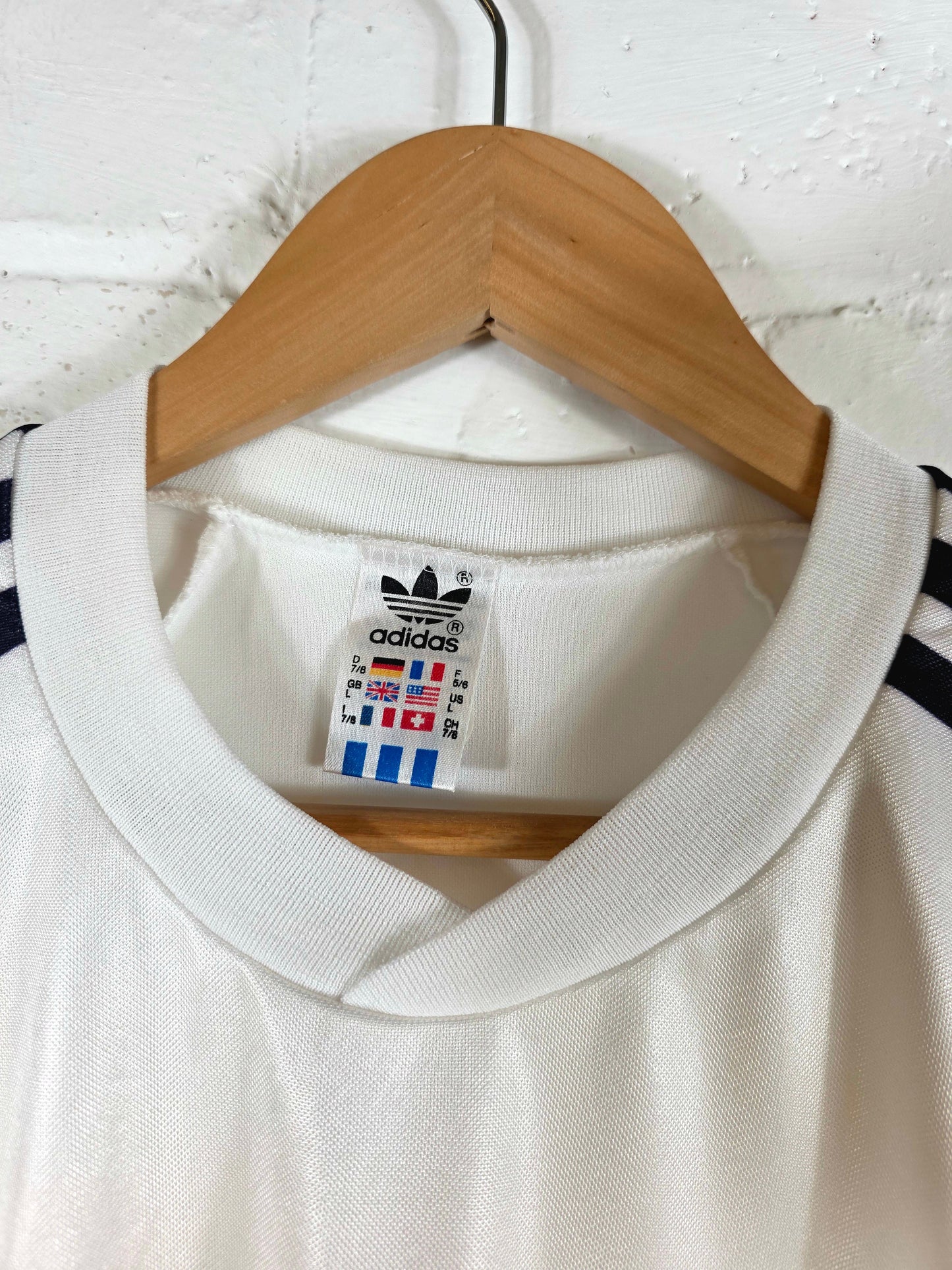 Adidas Germany 1988/91 Home Shirt Large
