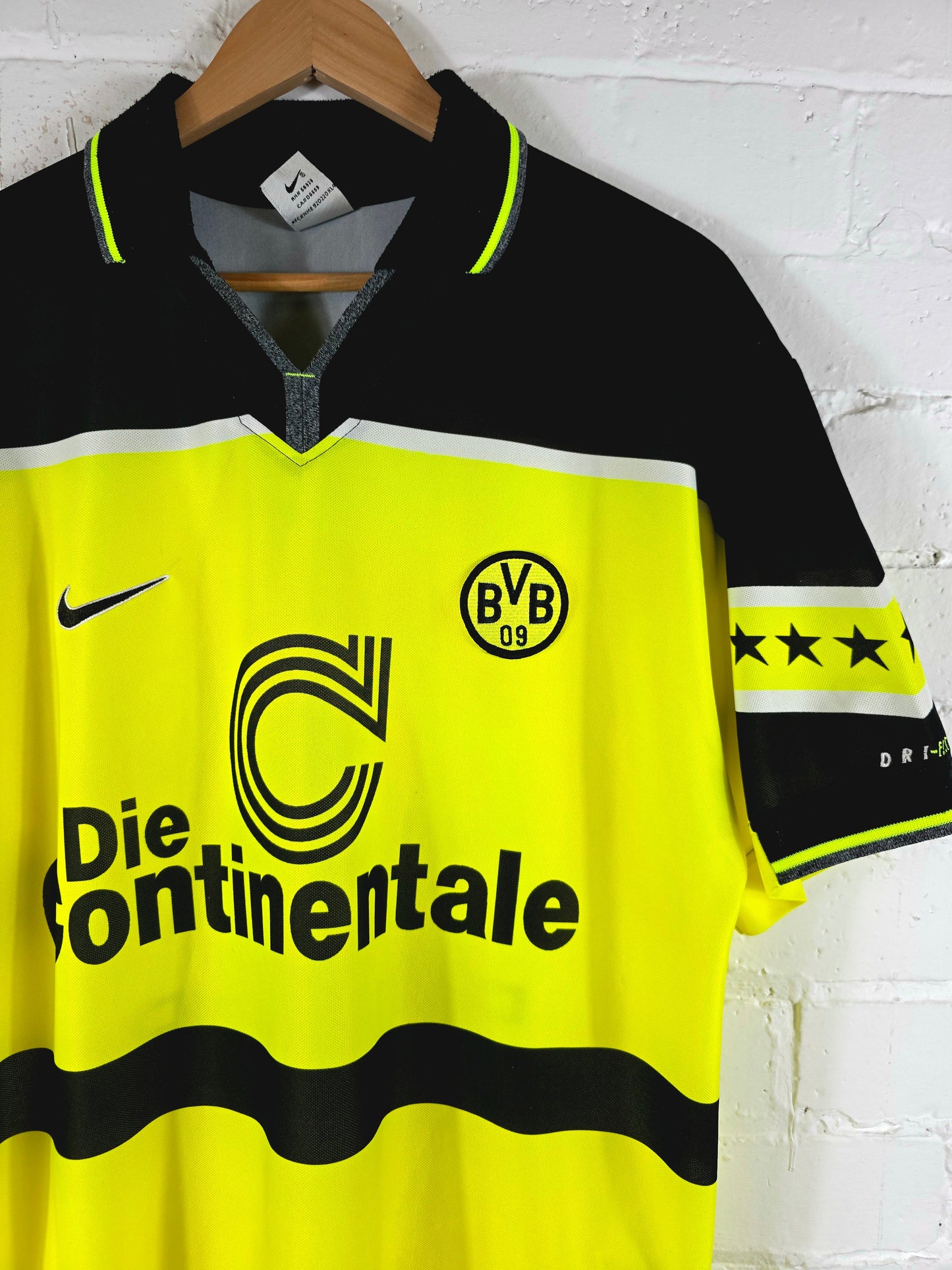 Nike Borussia Dortmund 1997/98 Home Shirt XL