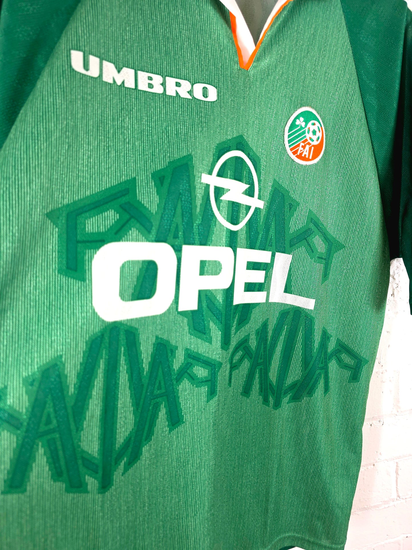 Umbro Republic of Ireland 1996/98 Home Shirt Large