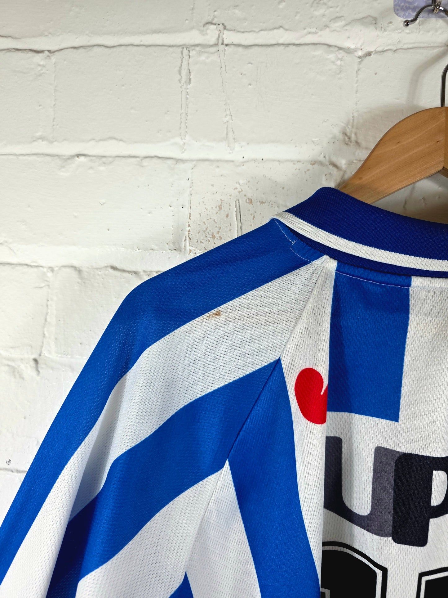 Fila Heerenveen 1999/00 Long Sleeve Match Issue Home Shirt XXL