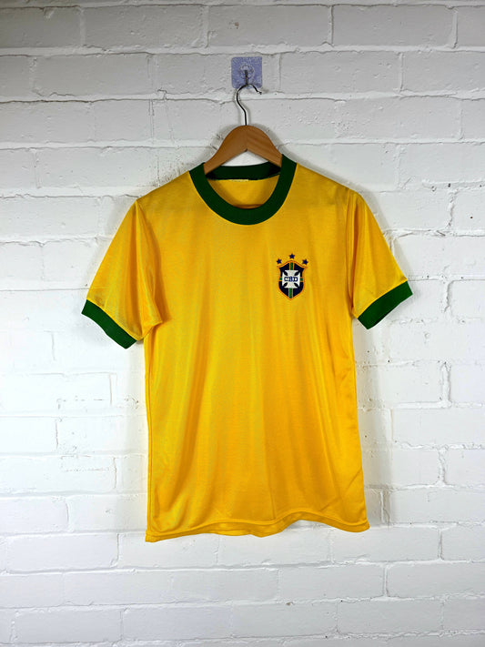 Umbro Brazil 1979/80 Home Shirt Medium