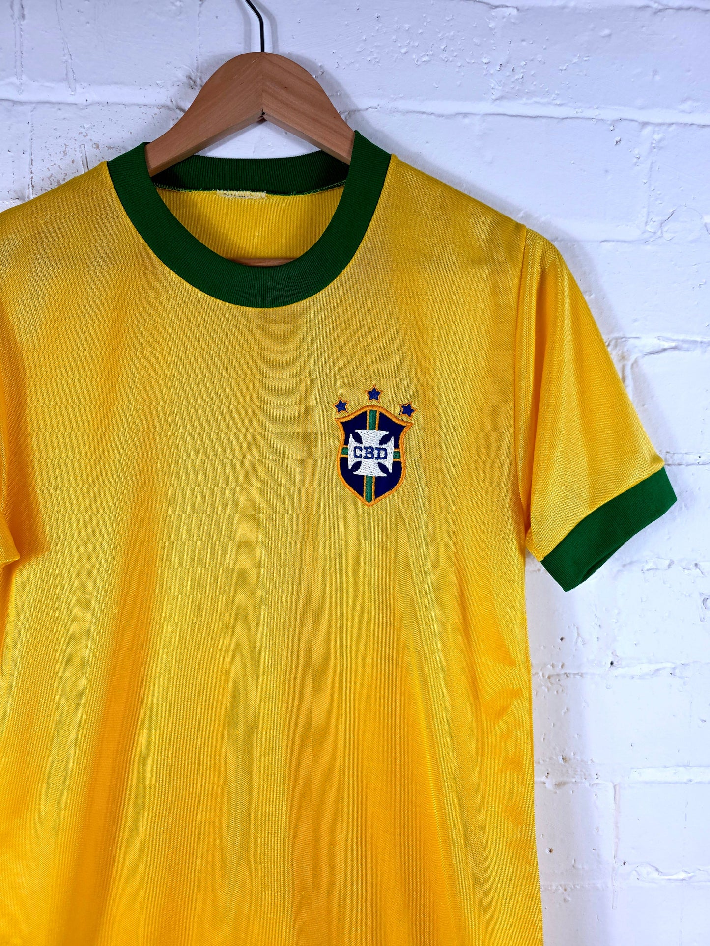 Umbro Brazil 1979/80 Home Shirt Medium