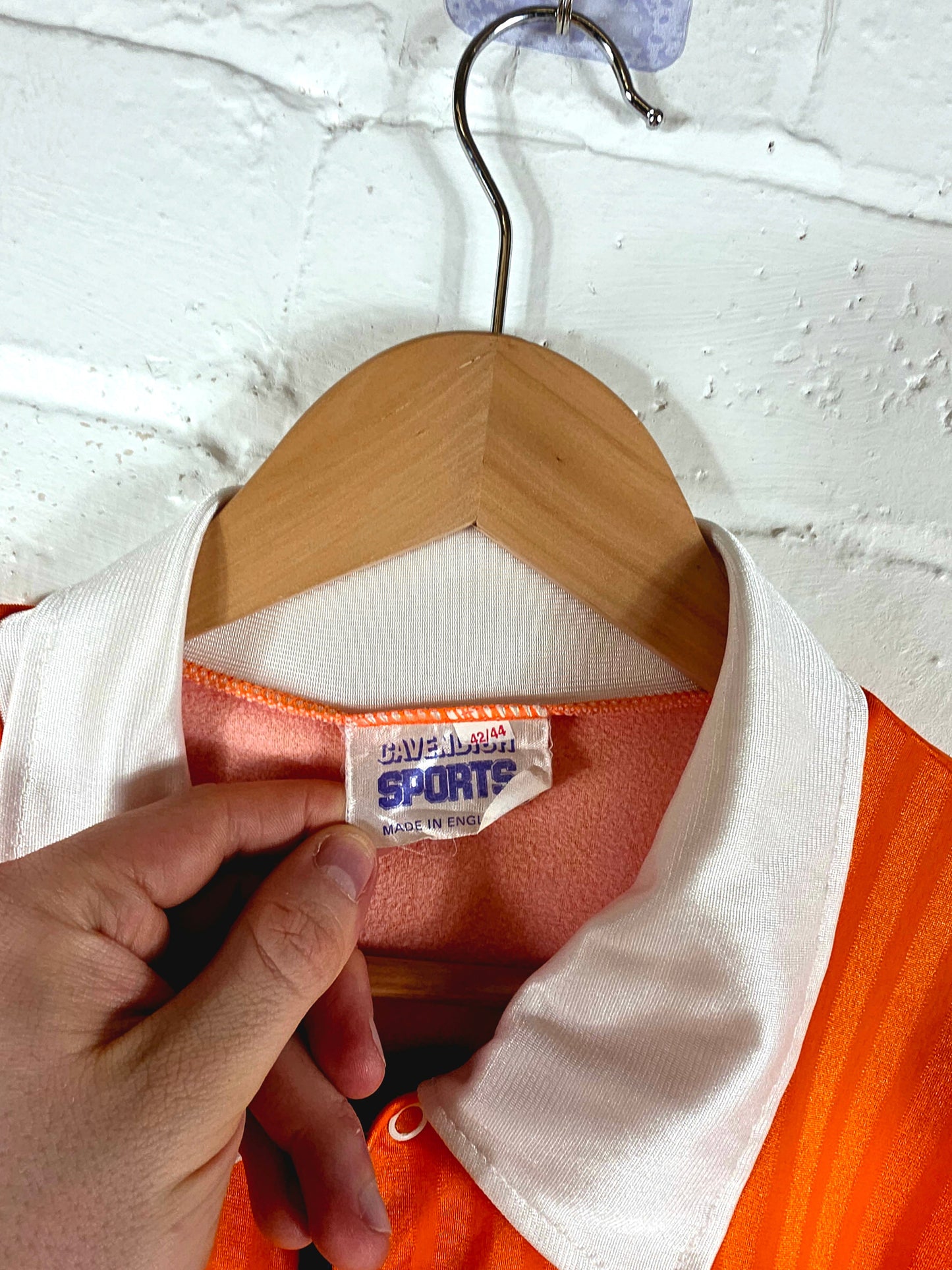 Cavendish Sports Blackpool 1990/91 Home Shirt Large