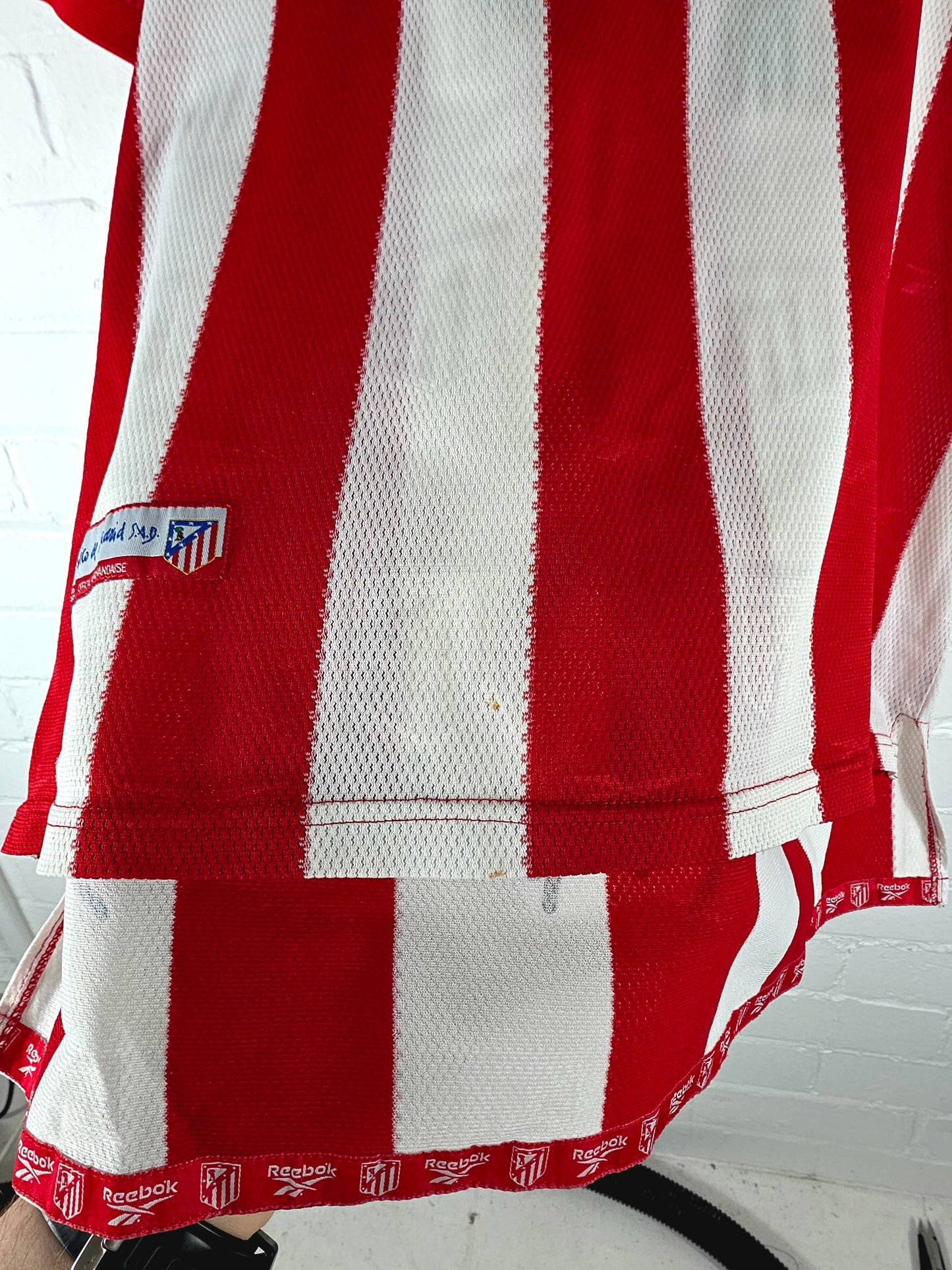 Reebok Atletico Madrid 1998/99 'Kiko 19' Home Shirt Medium
