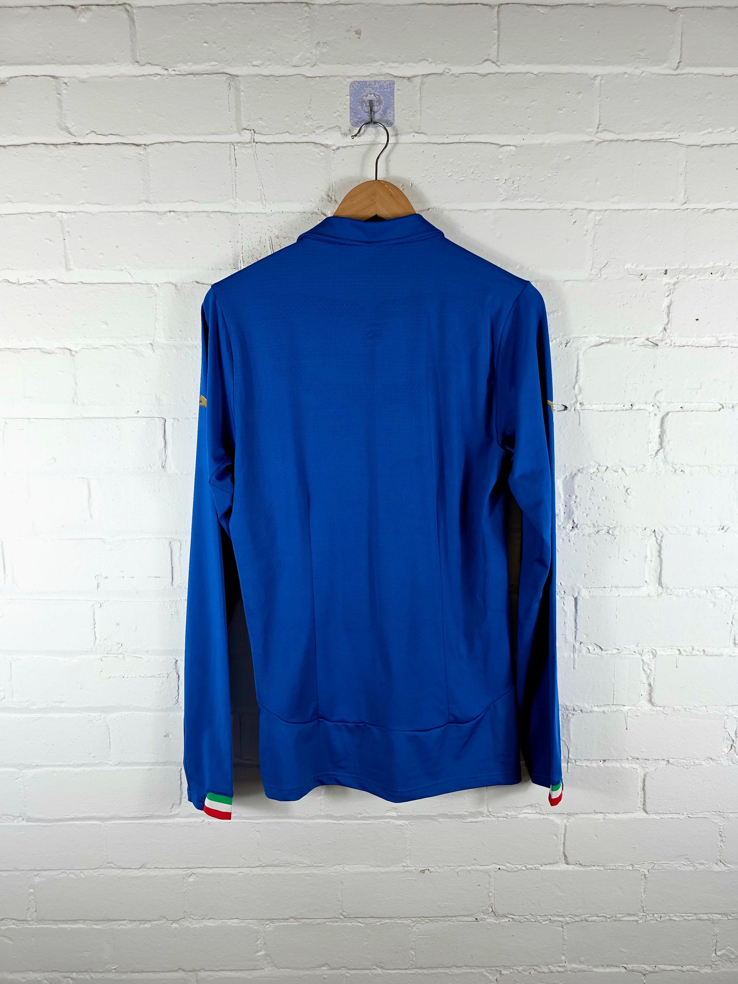 Puma Italy 2014/16 Long Sleeve Player Spec Home Shirt XL