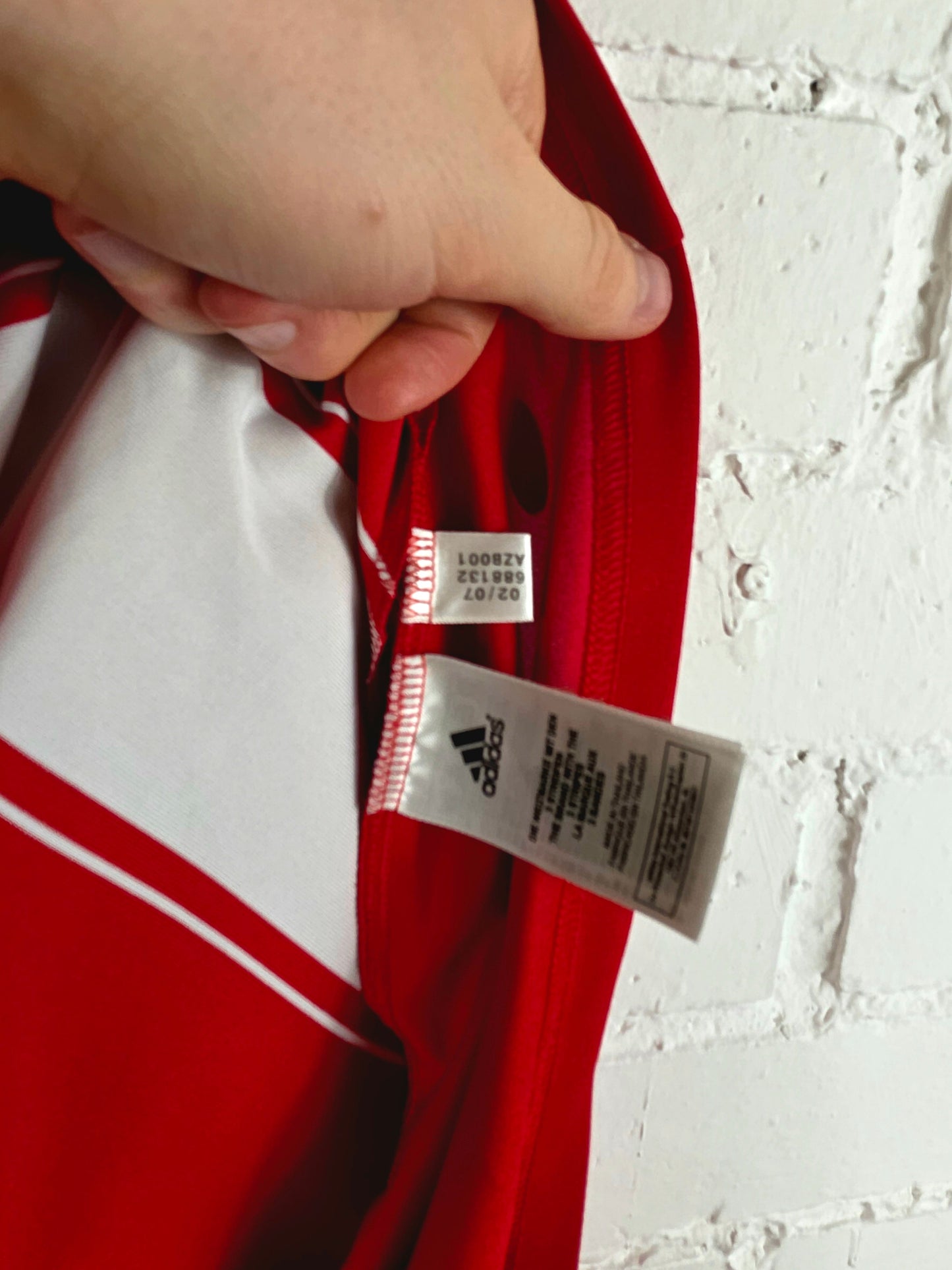 Adidas Bayern Munich 'Klose 18' 2007/08 Long Sleeve Match Prepared DFB-Pokal Finale Home Shirt XL