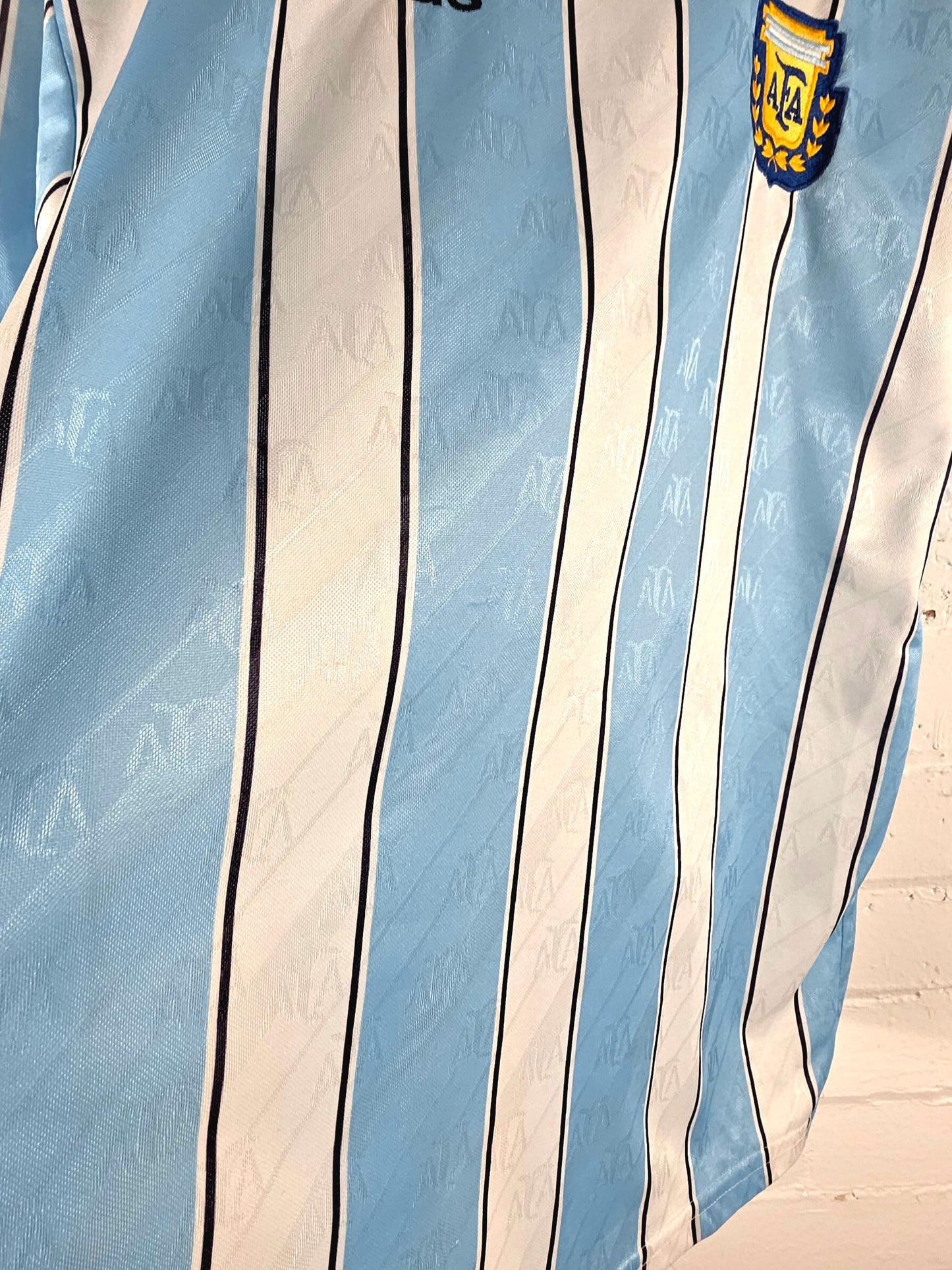 Adidas Argentina 1994 Prototype Home Shirt Medium