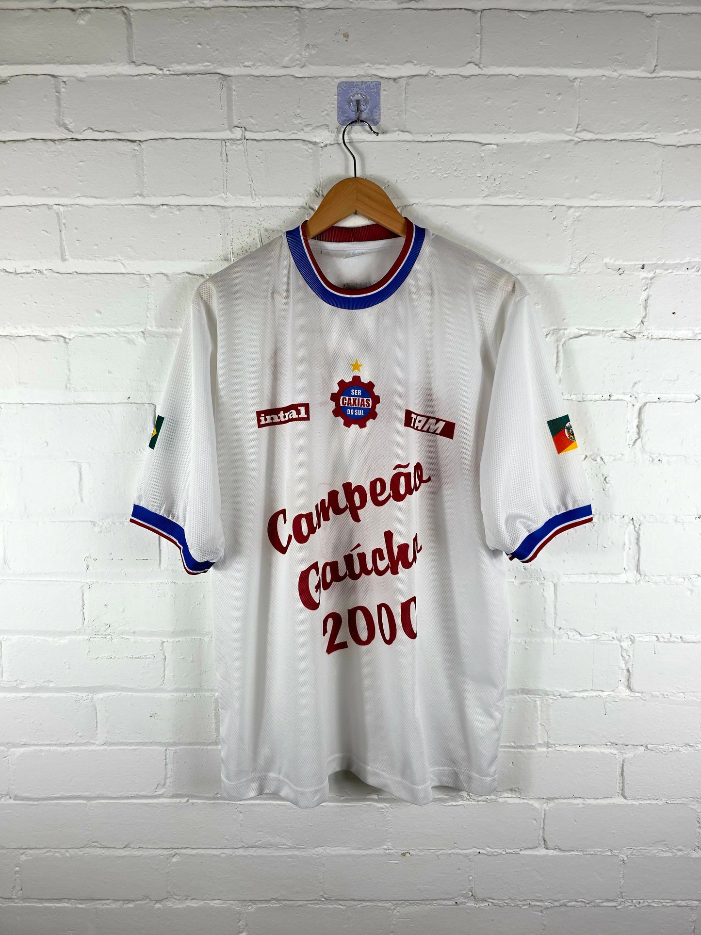 Kila S.E.R. Caxias Du Sol 2000 Campeonato Gaúcho Champions Shirt XL